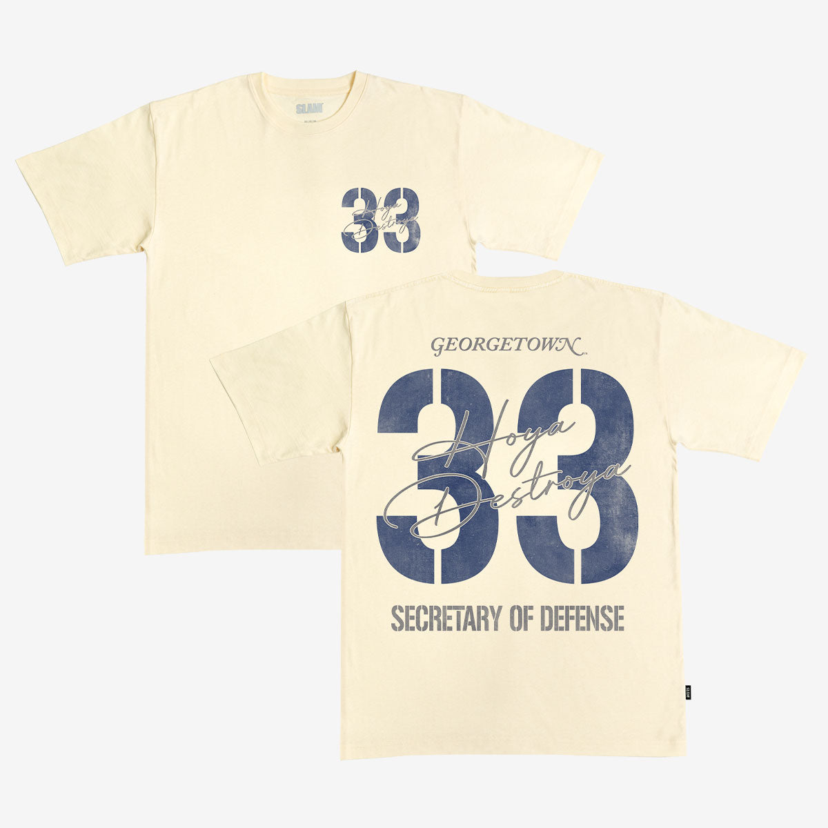Georgetown "33" Heavy Tee