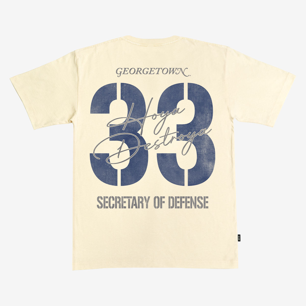 Georgetown "33" Heavy Tee