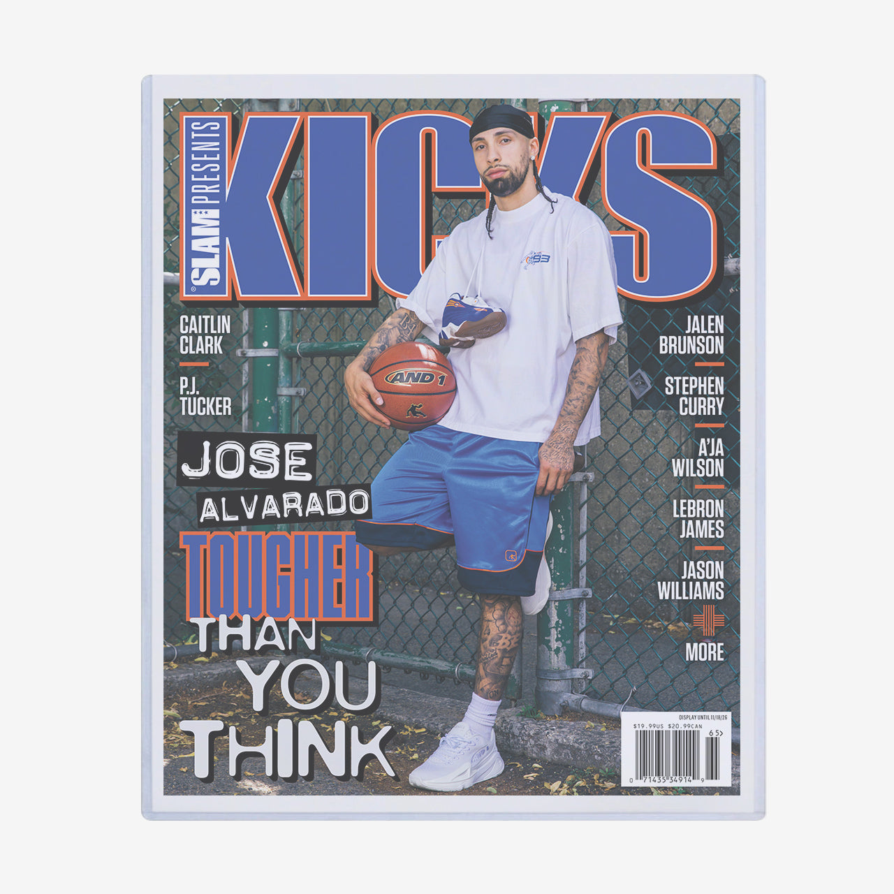 KICKS 29: Jose Alvarado Magazine (Cover 3 of 3)