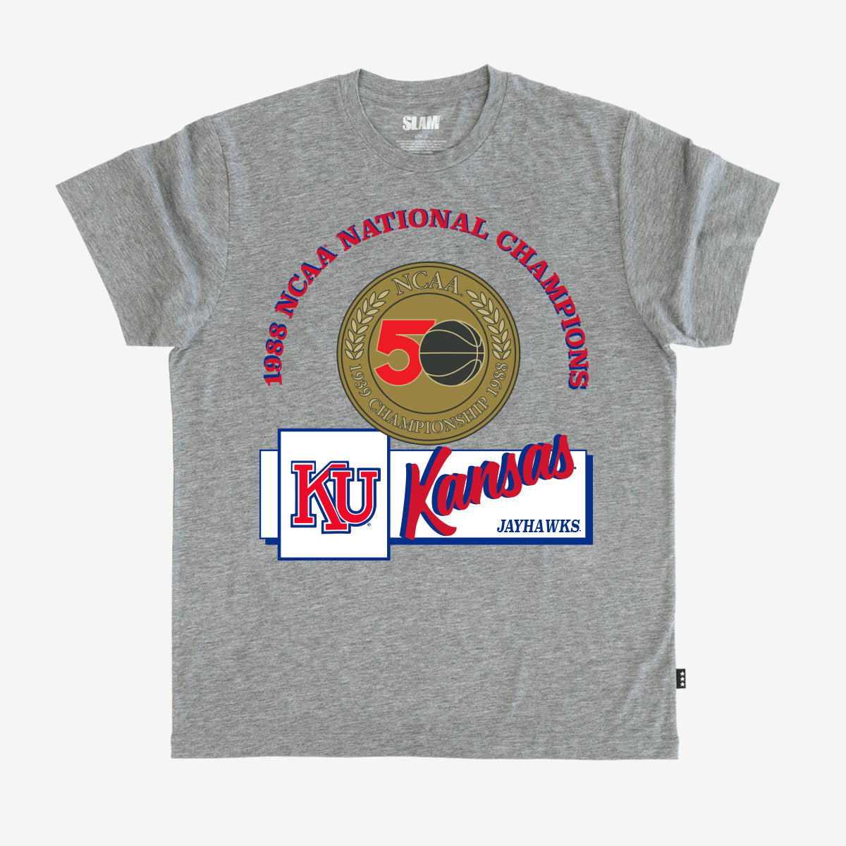 Kansas '88 NCAA Champions Heritage Tee