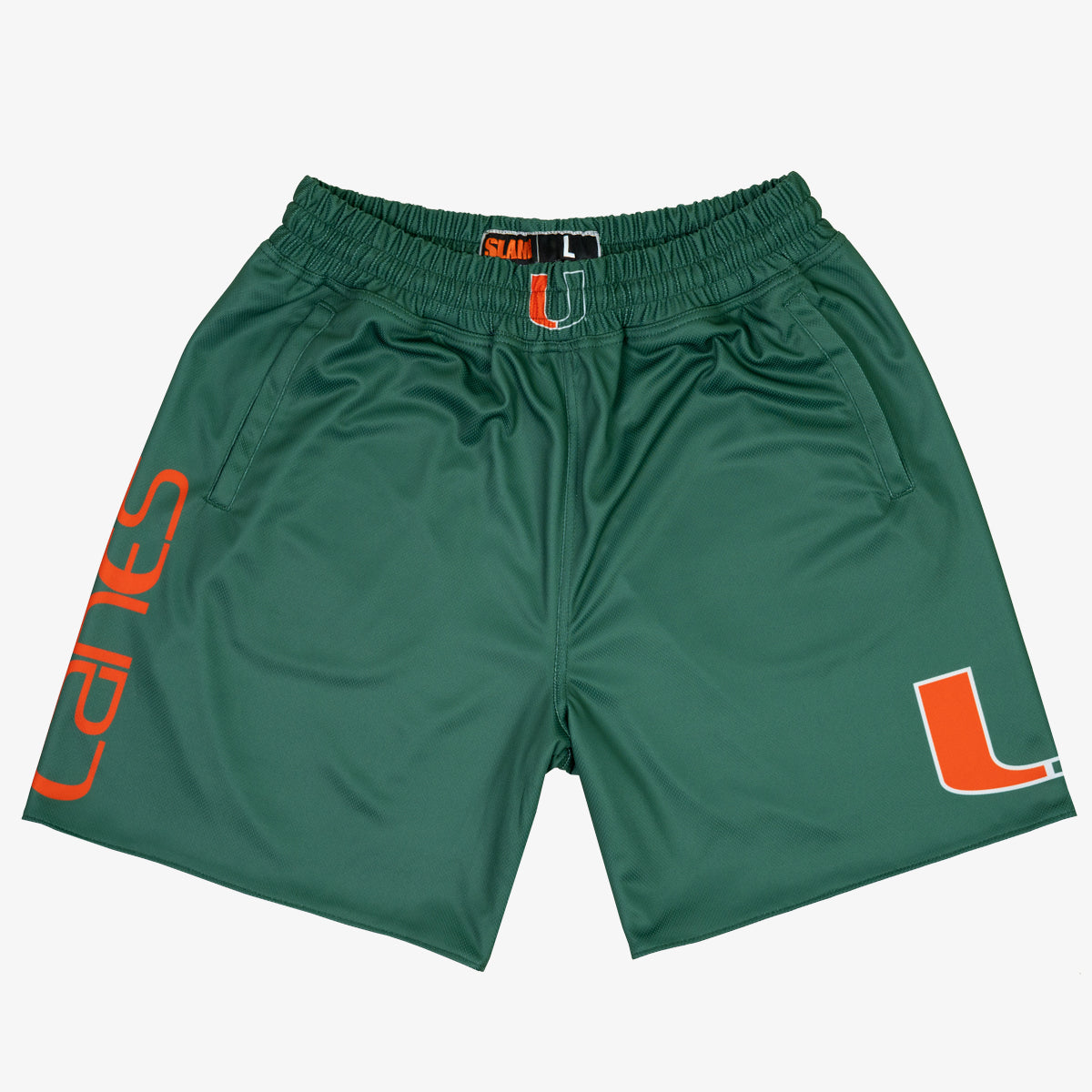 Miami Hurricanes 2012-2013 Retro Shorts (Away)