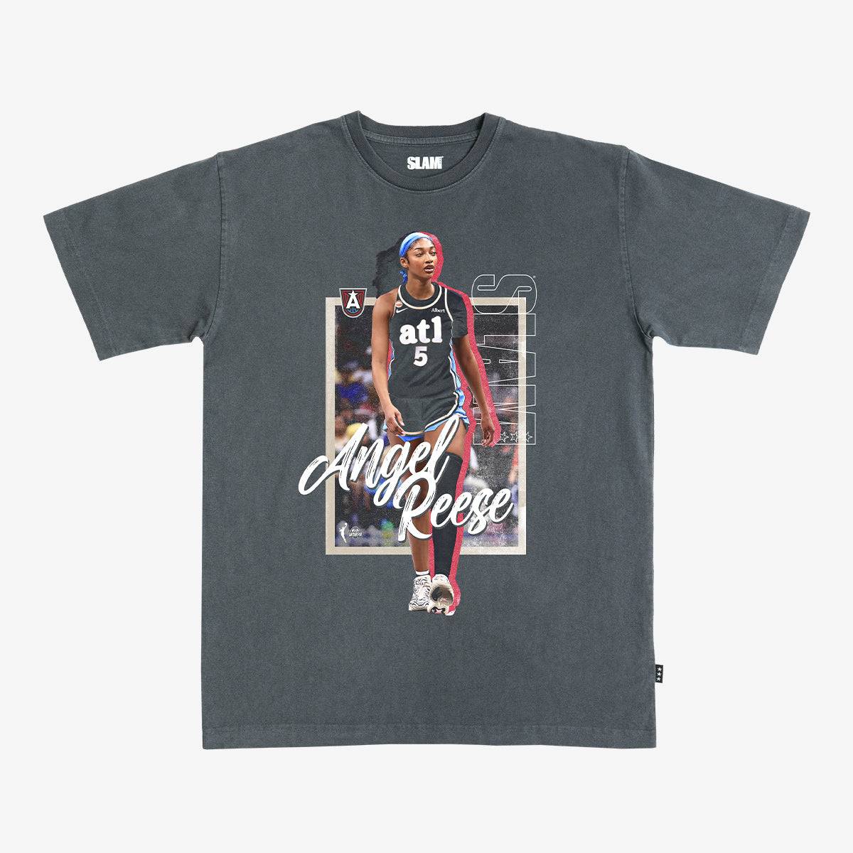 Atlanta Dream Player Heavy Tee - Angel Reese (SLAM 262)