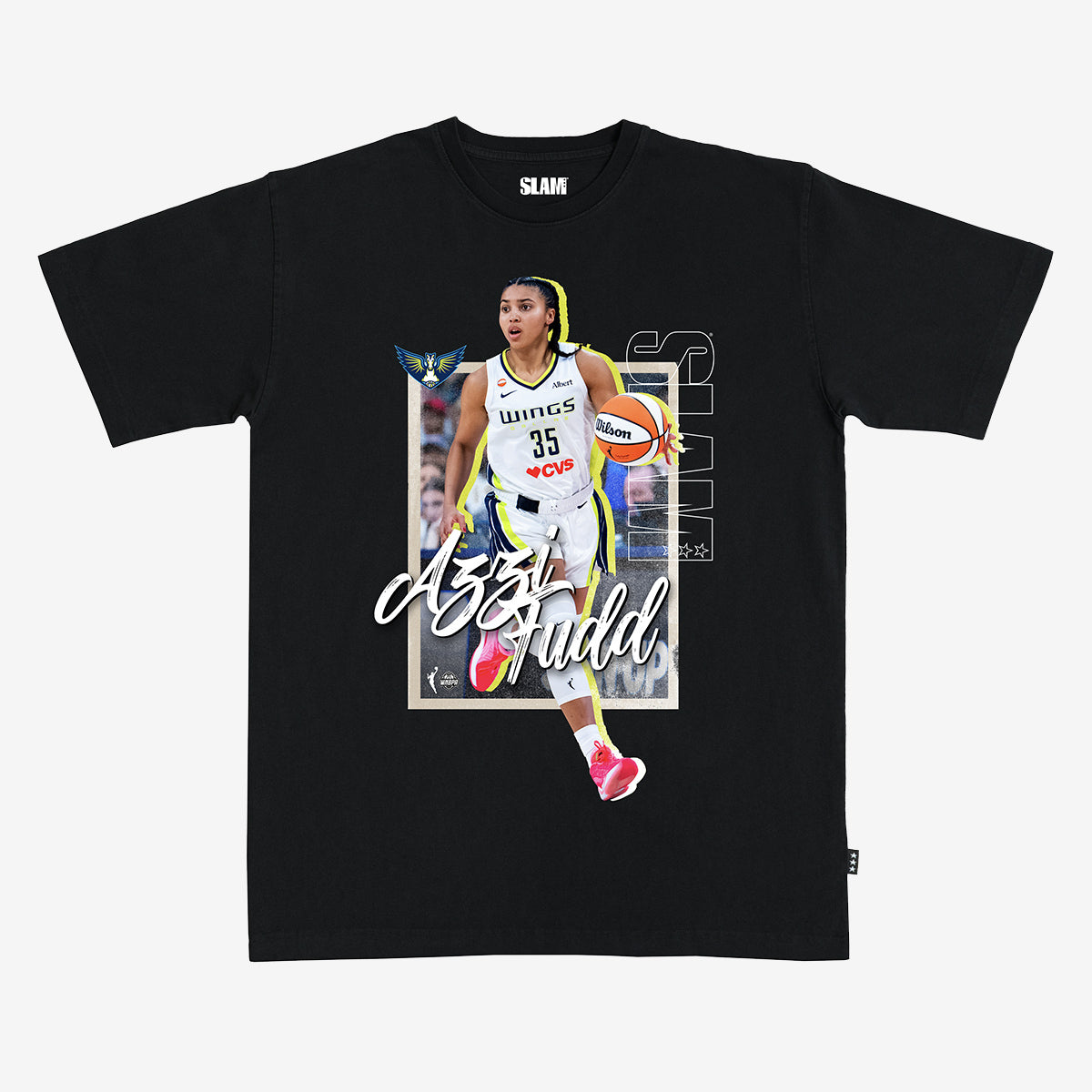 Dallas Wings Player Youth Tee - Azzi Fudd (SLAM 262)