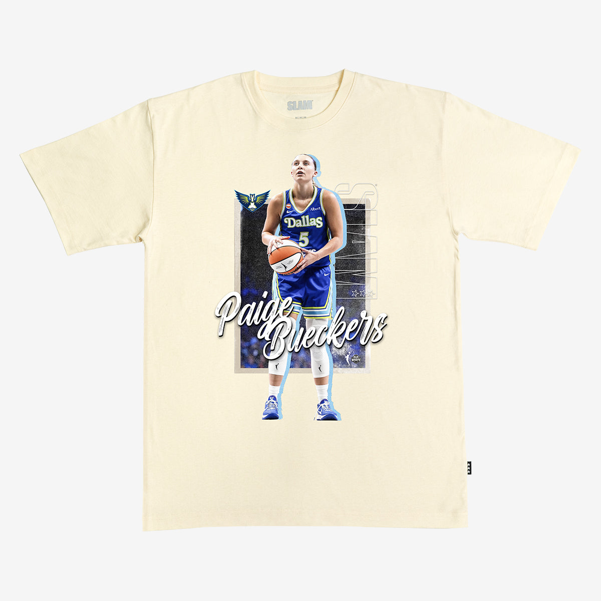 Dallas Wings Player Heavy Tee - Paige Bueckers (SLAM 262)