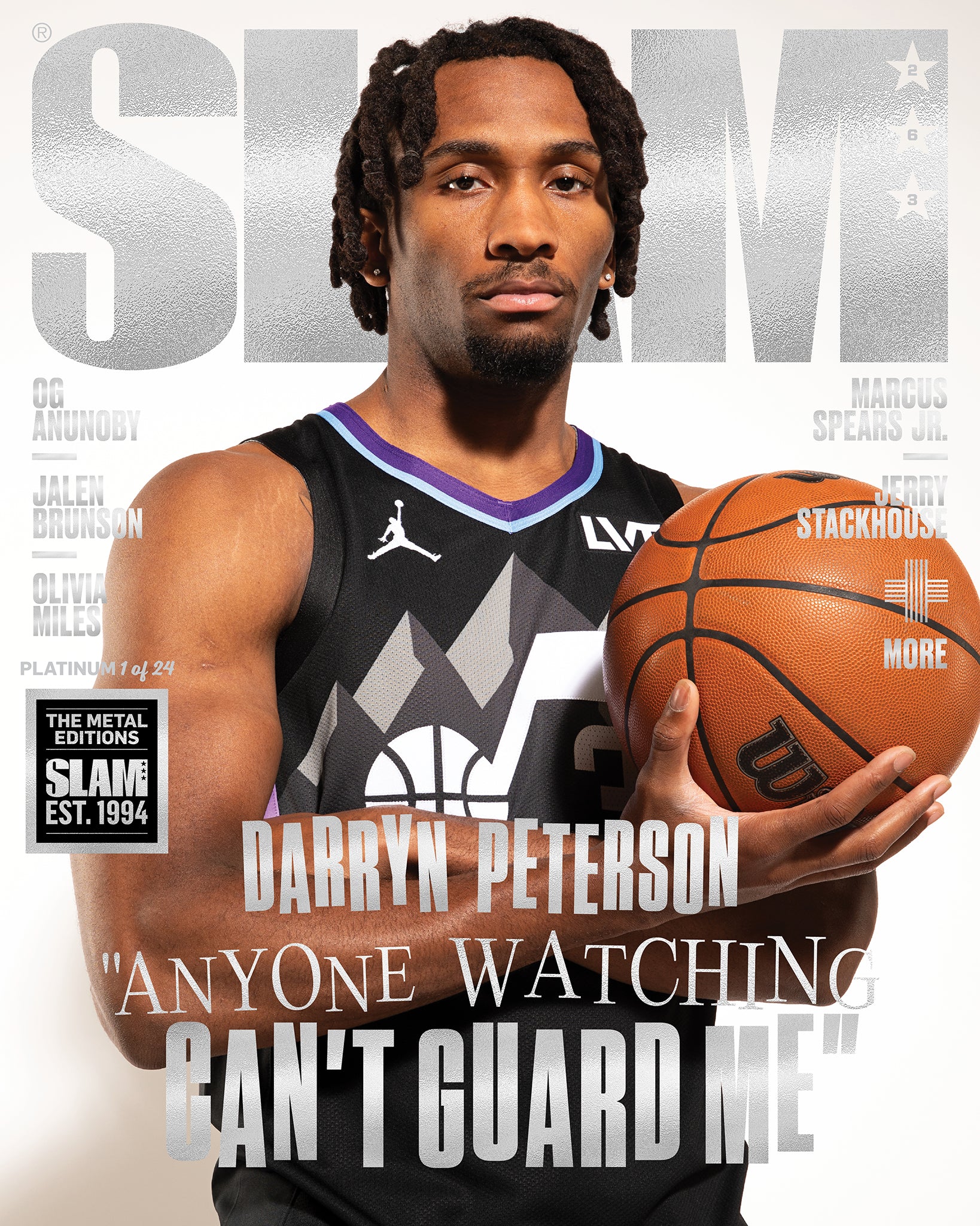 ORANGE METAL: SLAM 263: Darryn Peterson Magazine (#d/TBD)