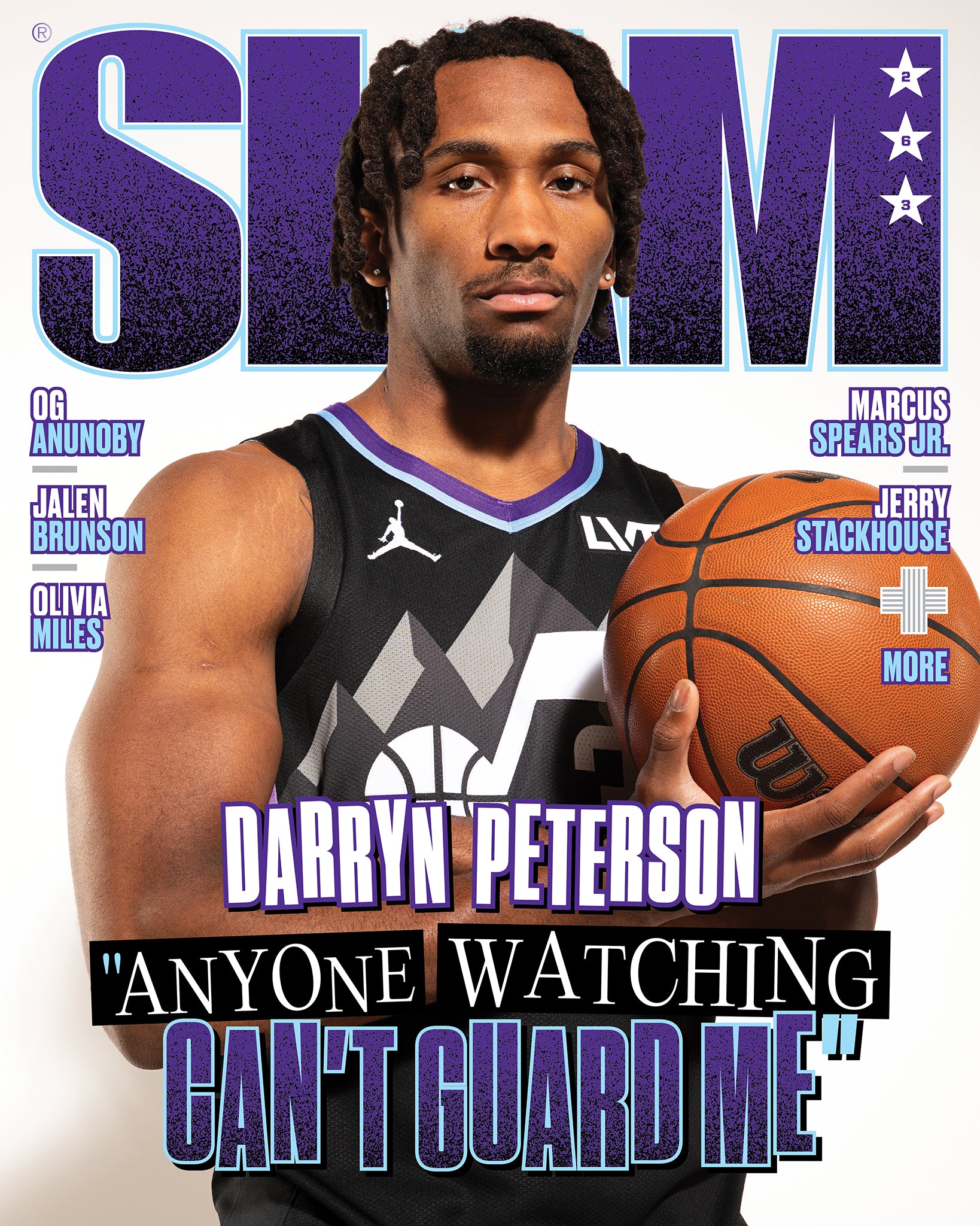 SLAM 263: Darryn Peterson Magazine (Cover 2 of 4)