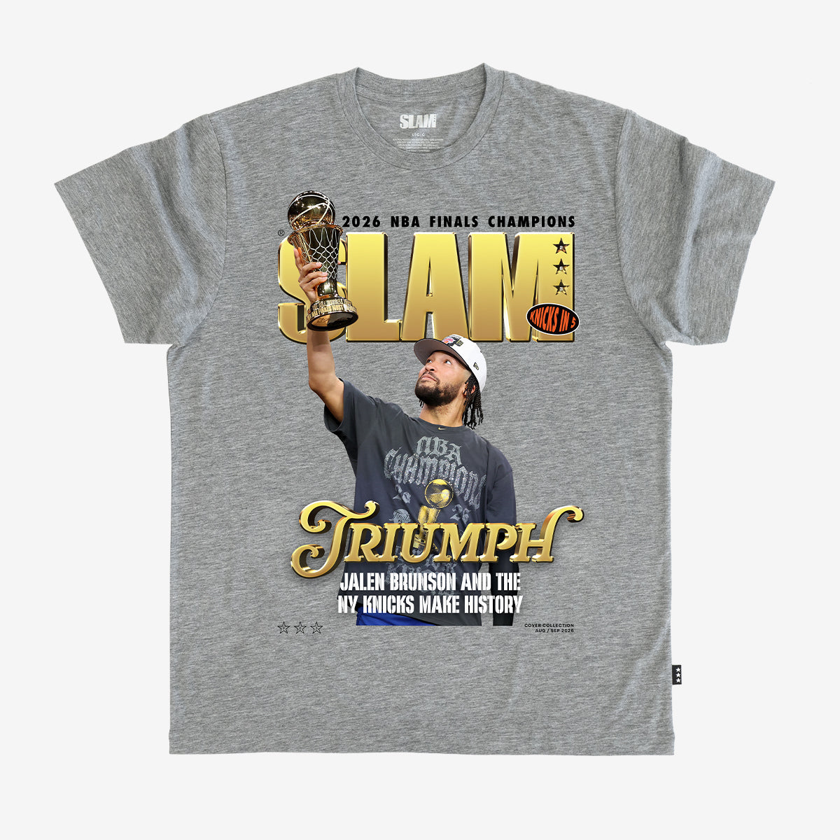 SLAM Heritage Cover Tee - New York Knicks Champions (SLAM 263)