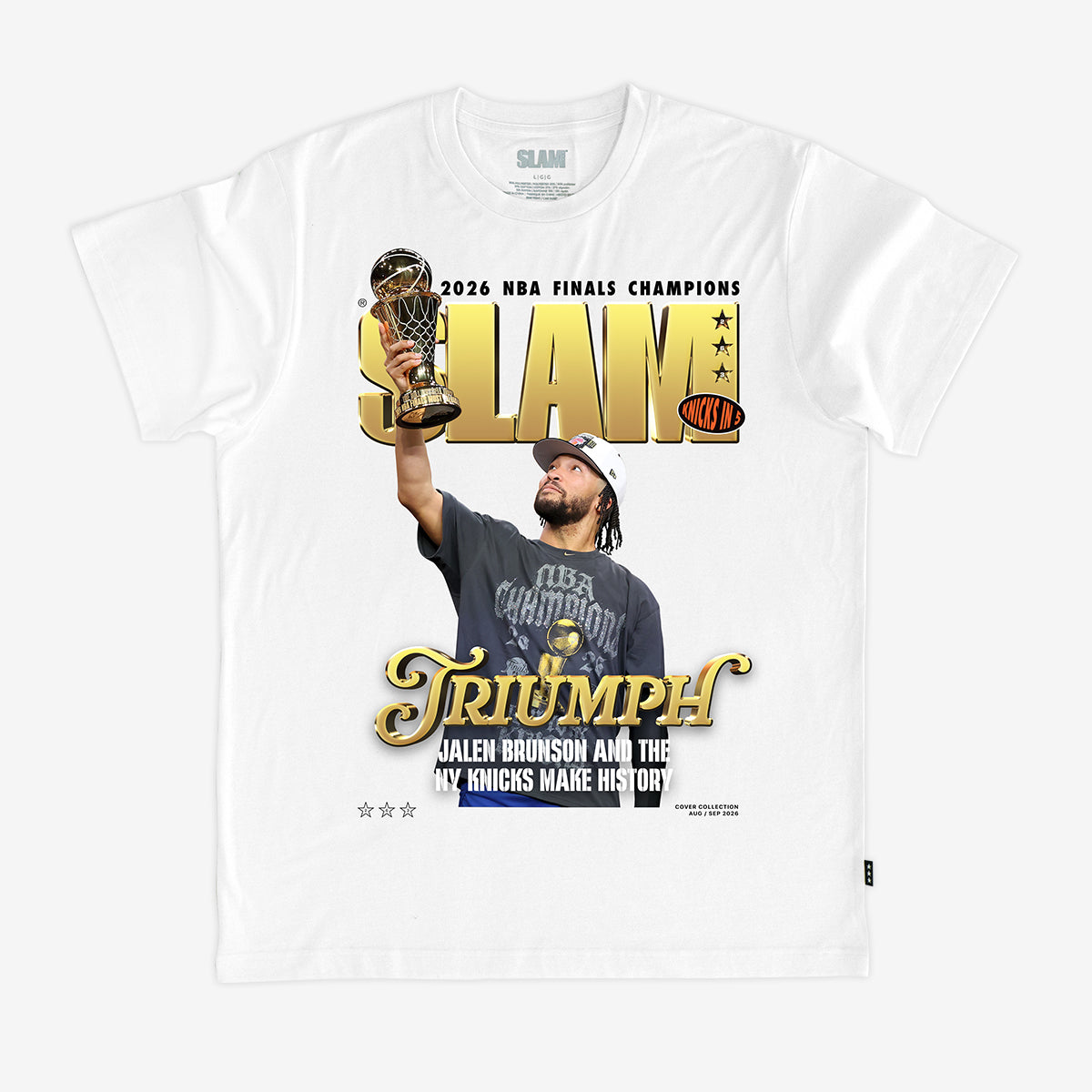 SLAM Heritage Cover Tee - New York Knicks Champions (SLAM 263)