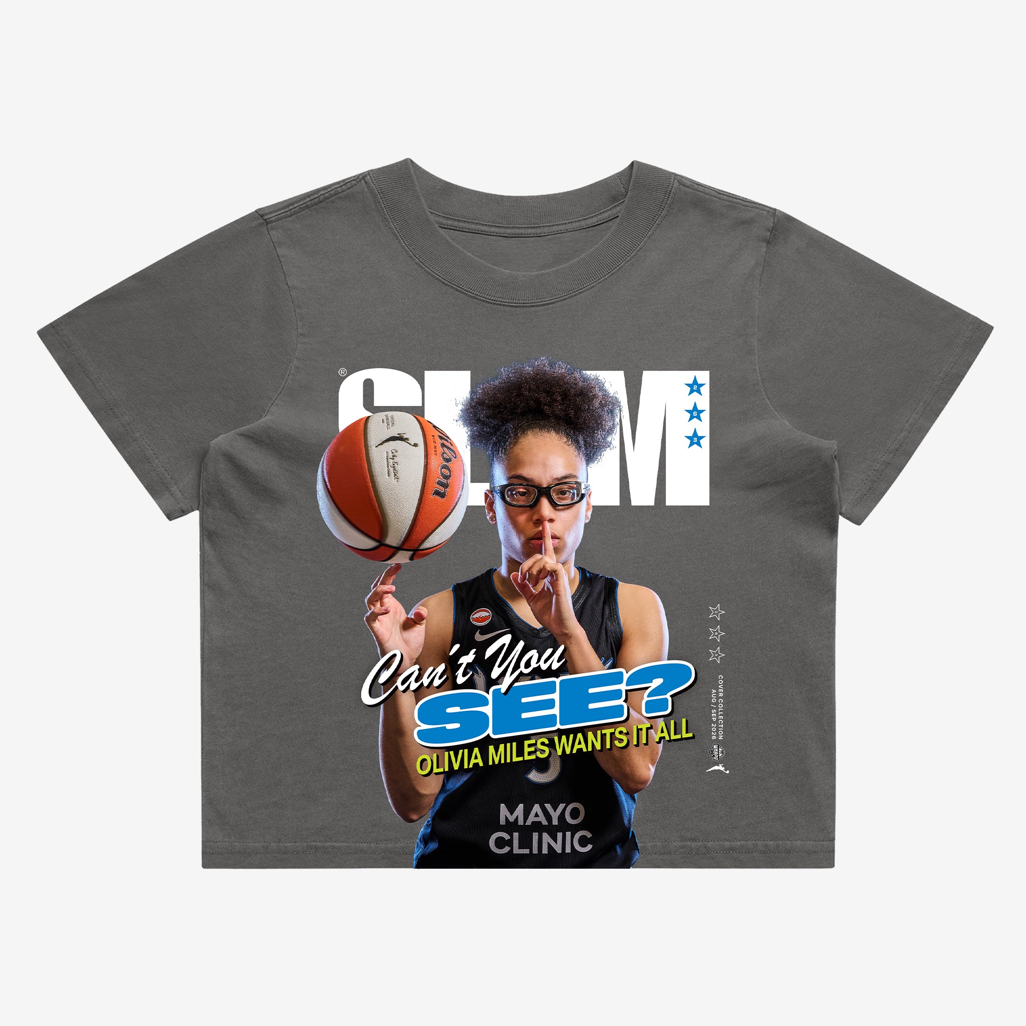SLAM Crop Cover Tee - Olivia Miles (SLAM 263)