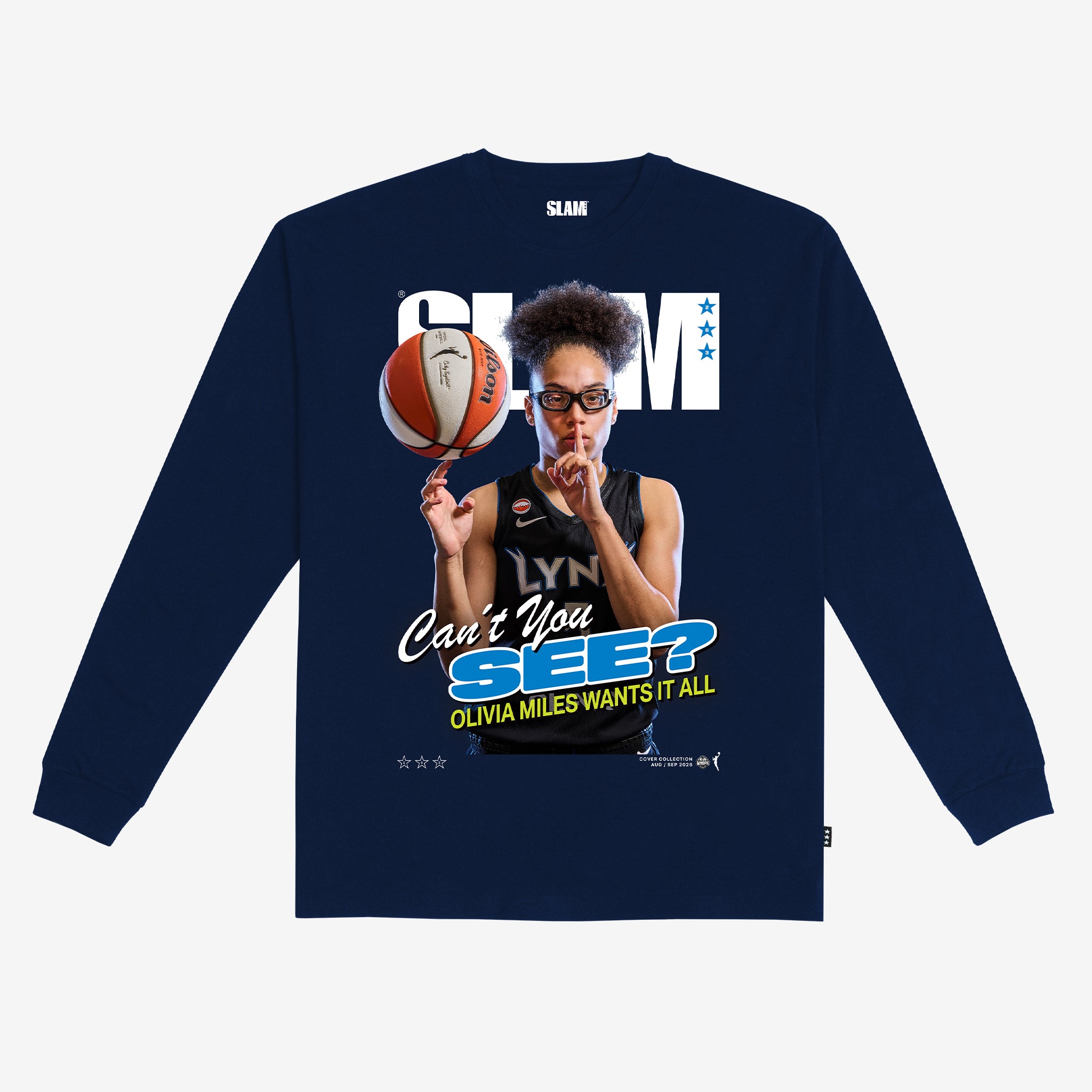 SLAM Cover L/S Tee - Olivia Miles (SLAM 263)