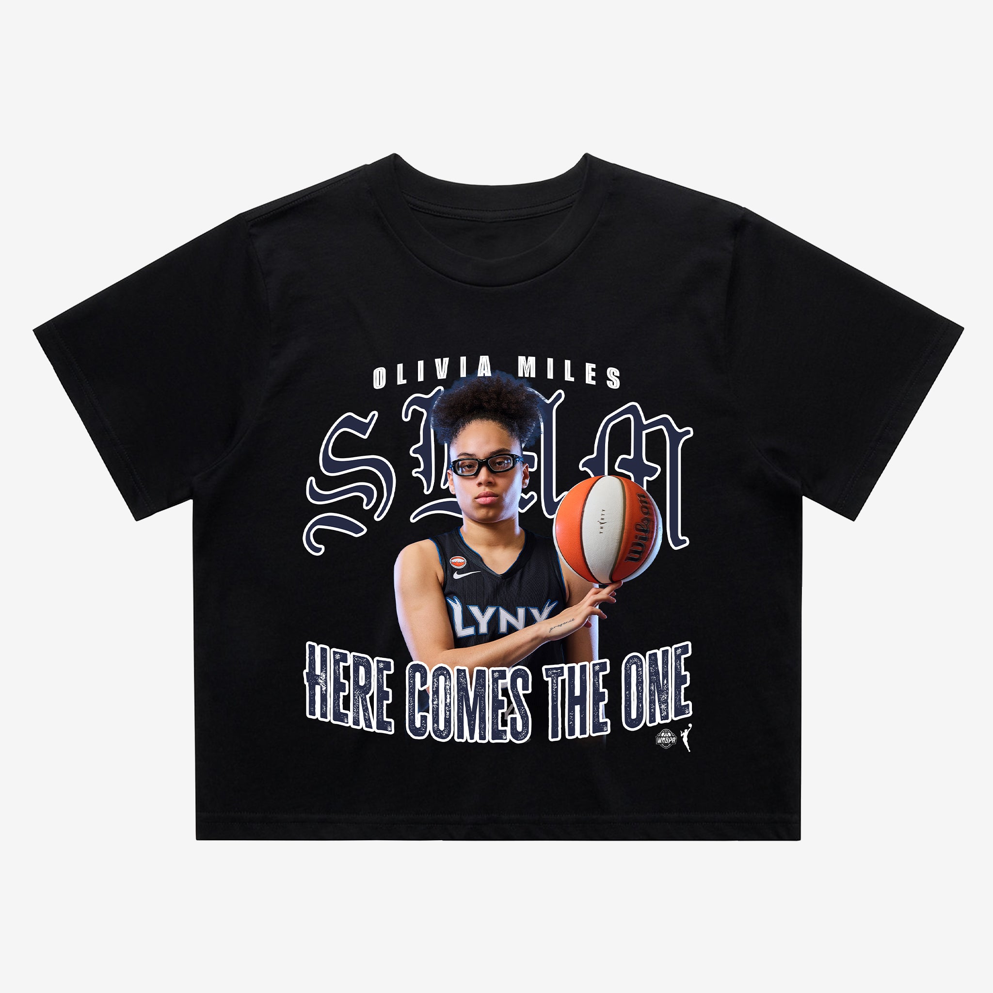 Olivia Miles Remix Crop Tee (SLAM 263)