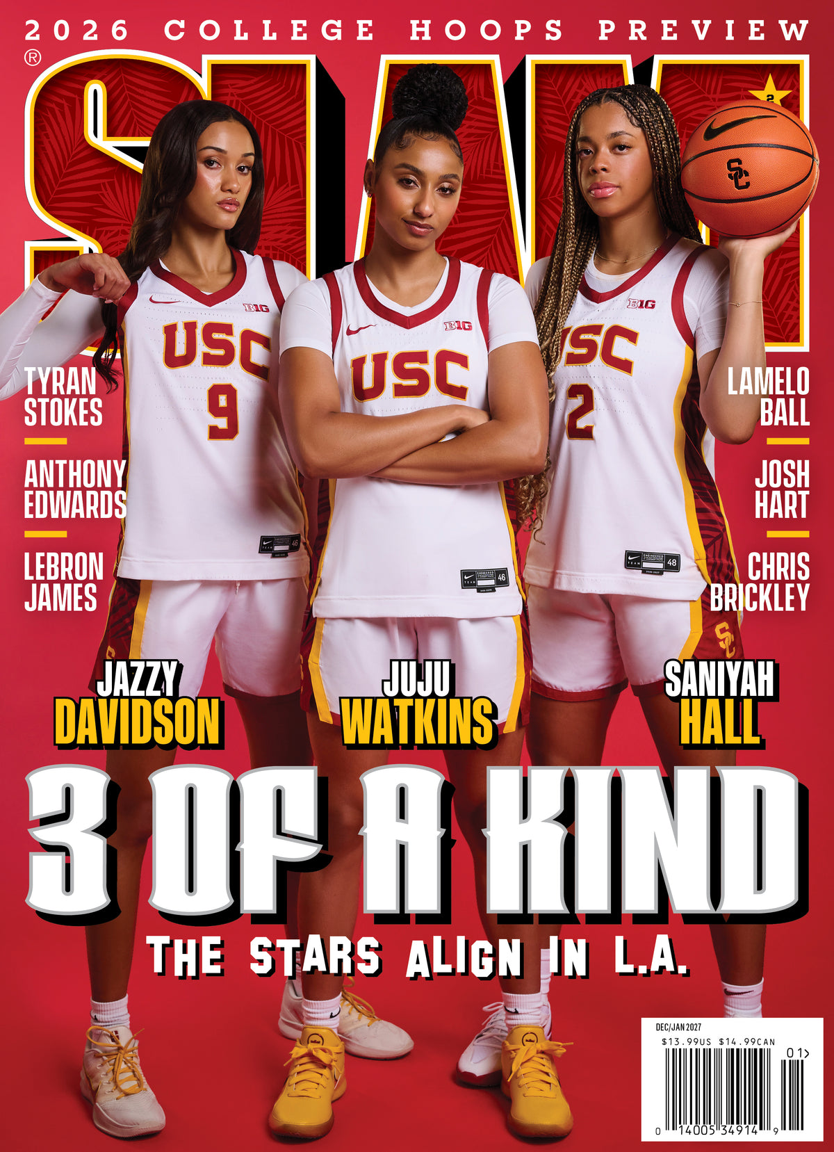 SLAM 265: USC WBB Magazine (Cover 4 of 5)