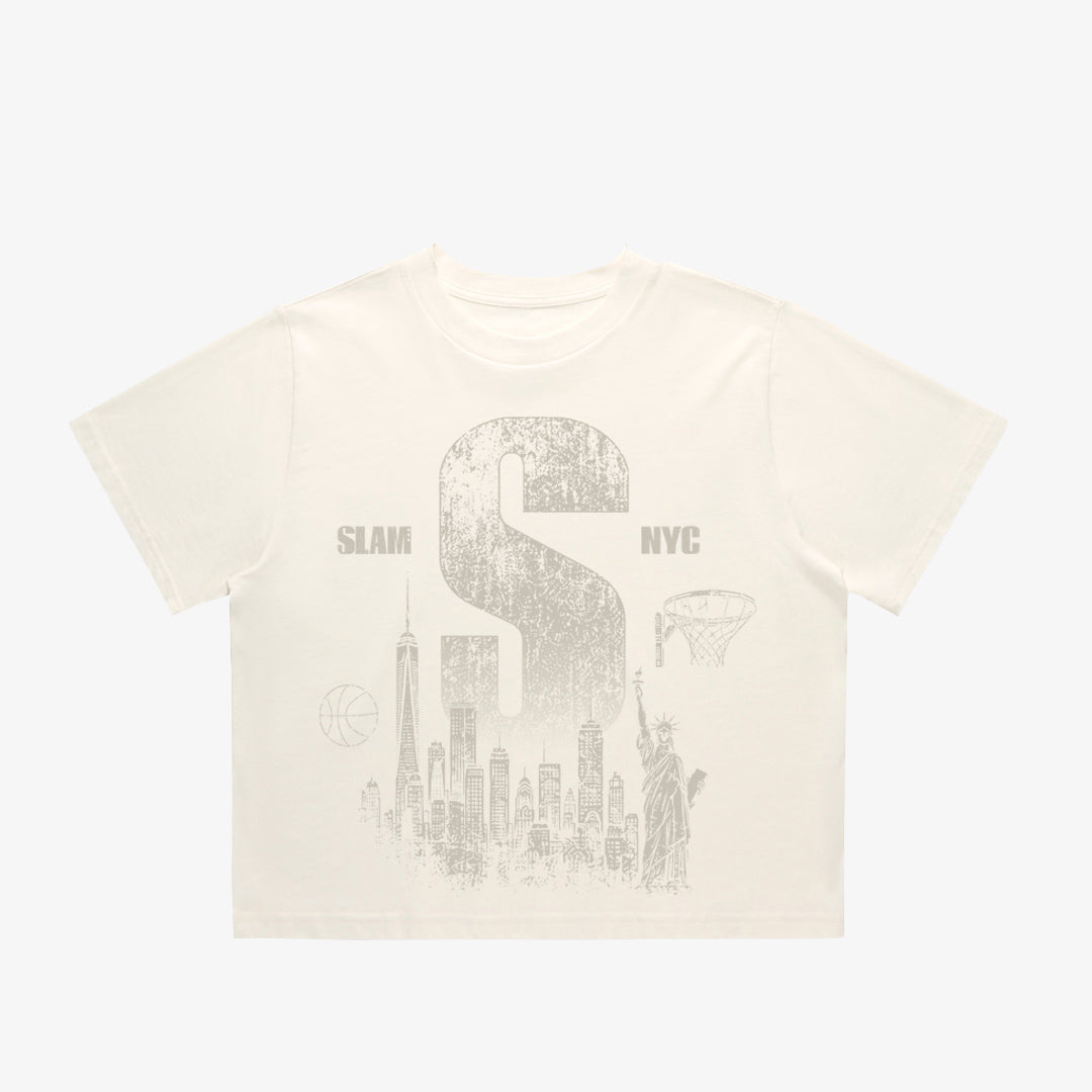 SLAM Cityscape Women's Crop Tee