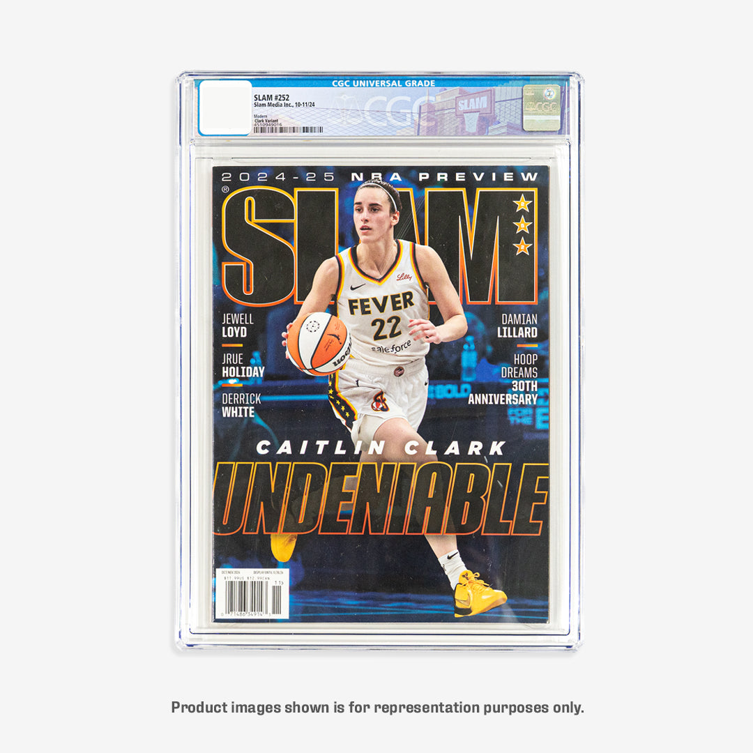 SLAM 252 - Caitlin Clark Graded Magazine