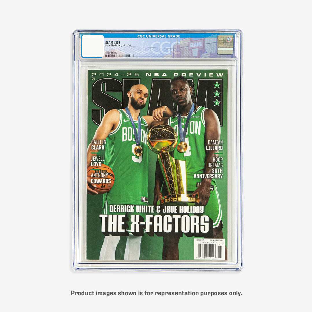 SLAM 252 - Derrick White and Jrue Holiday Graded Magazine