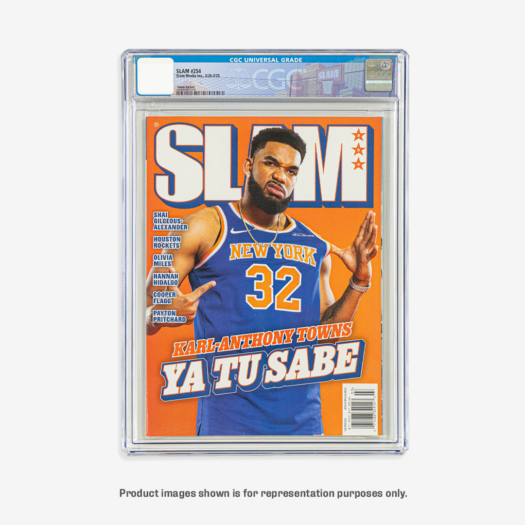SLAM 254 - Karl-Anthony Towns Graded Magazine
