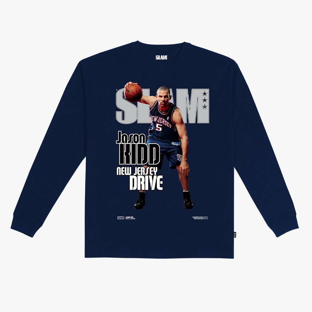 SLAM Hardwood Classics Cover L/S Tee - Jason Kidd (SLAM 70)