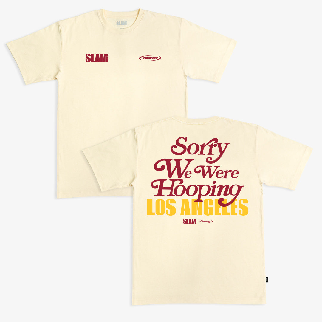 SLAM x Seen Sorry We Were Hooping LA Heavy Tee