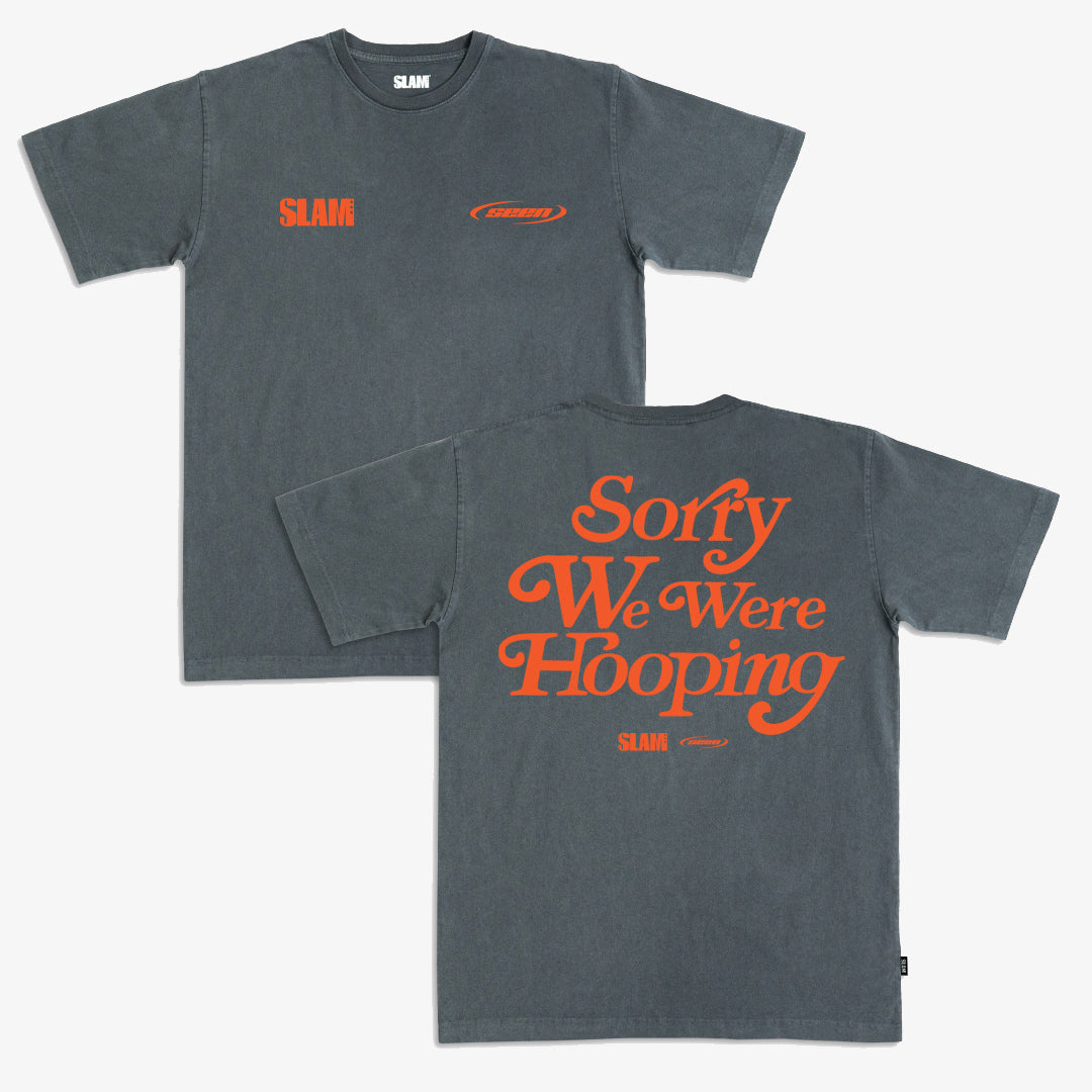 SLAM x Seen Sorry We Were Hooping Heavy Tee