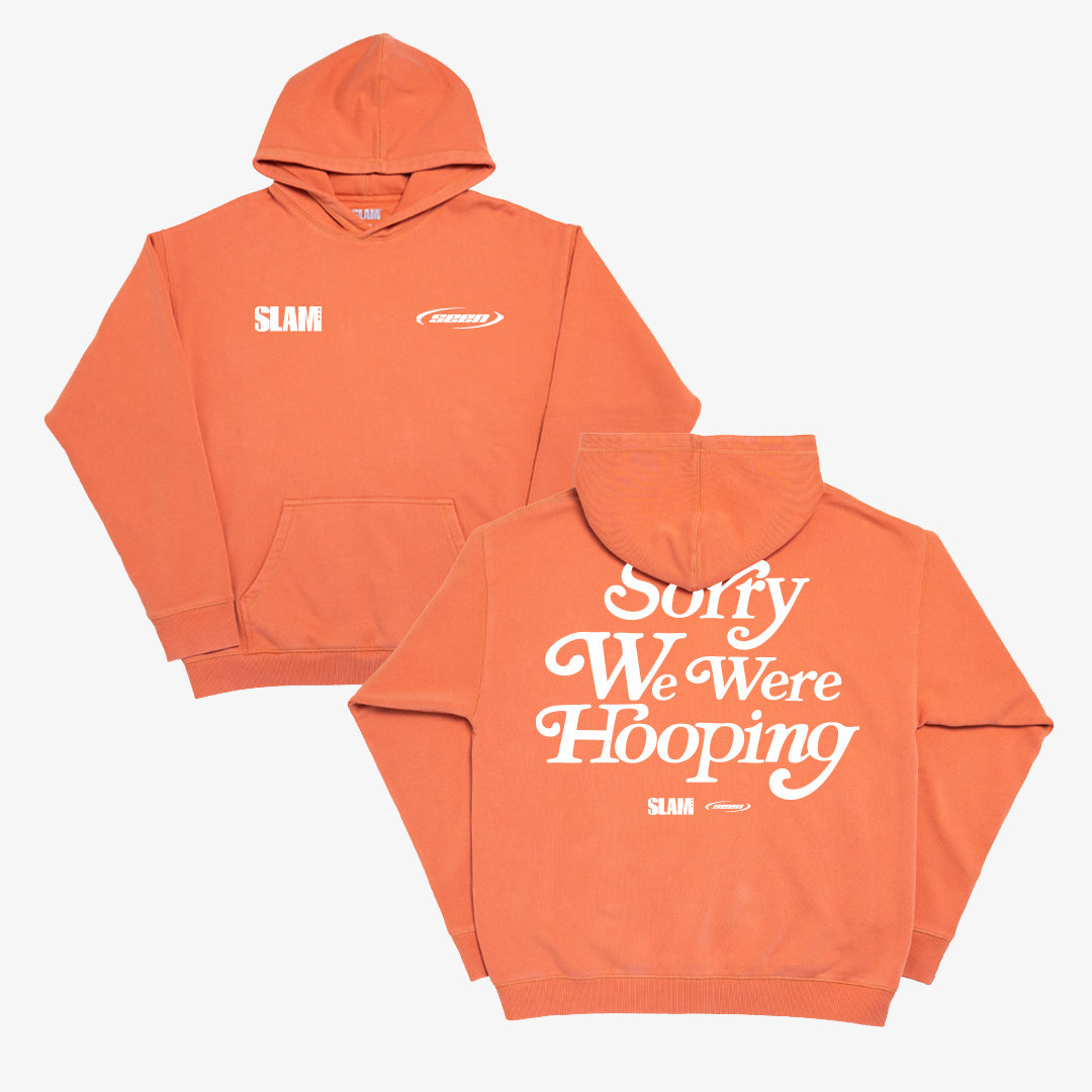 SLAM x Seen Sorry We Were Hooping Hoodie