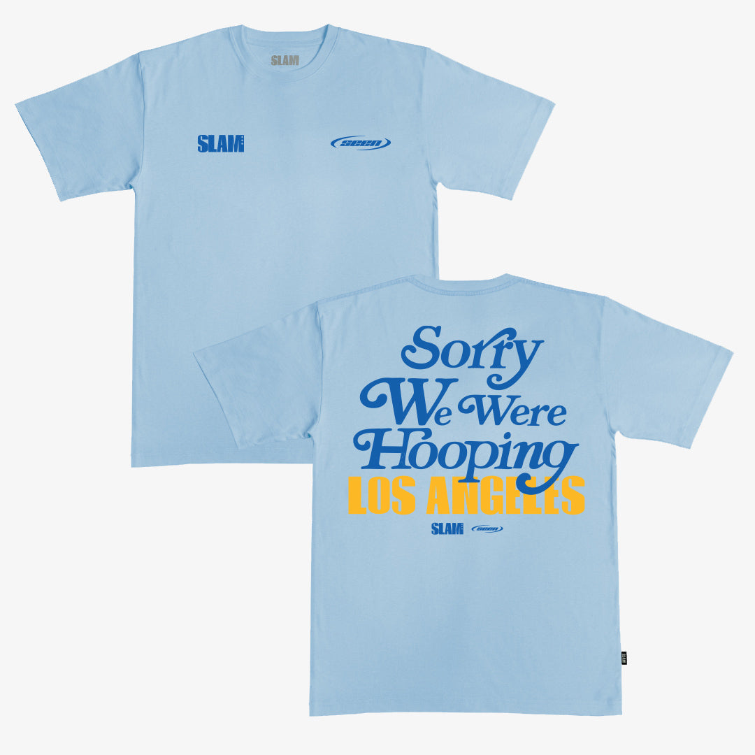 SLAM x Seen Sorry We Were Hooping LA Heavy Tee