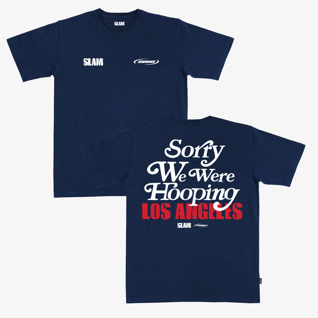 SLAM x Seen Sorry We Were Hooping LA Heavy Tee