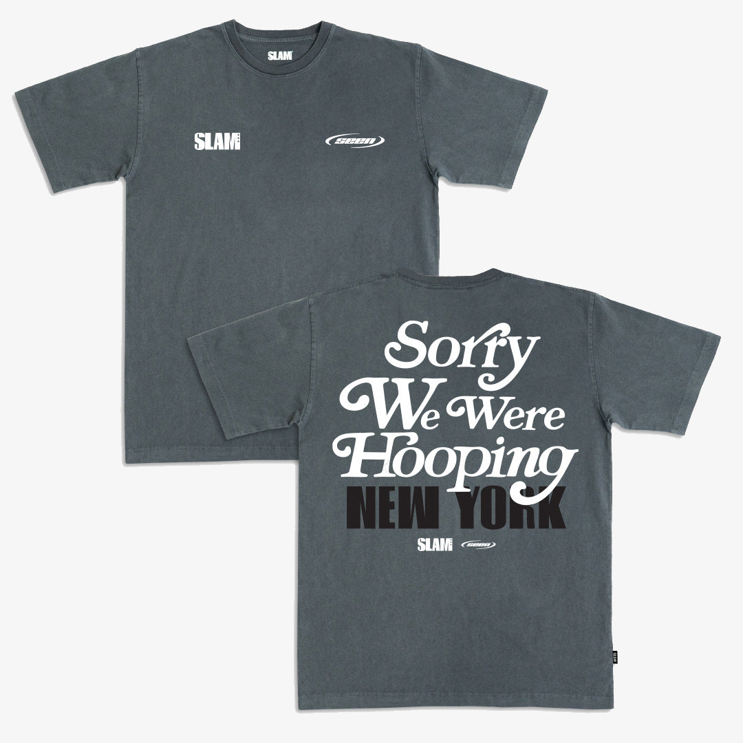 SLAM x Seen Sorry We Were Hooping NYC Heavy Tee