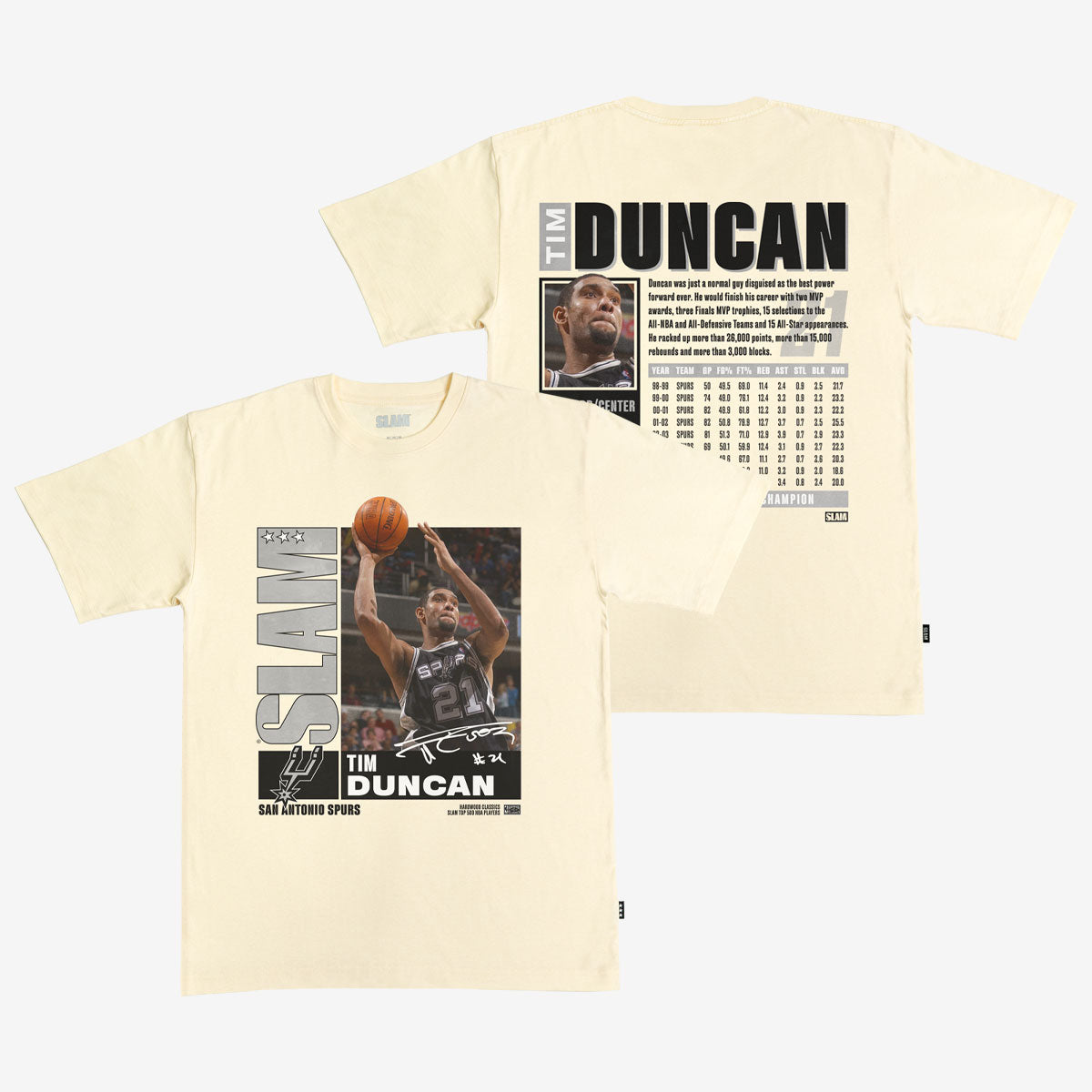 SLAM Top 500 Tim Duncan Heavy Tee