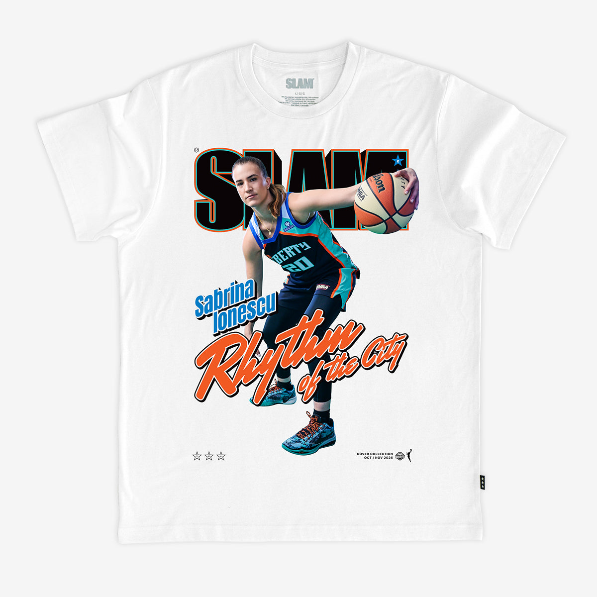 SLAM Heritage Cover Tee - Sabrina Ionescu (SLAM 264)