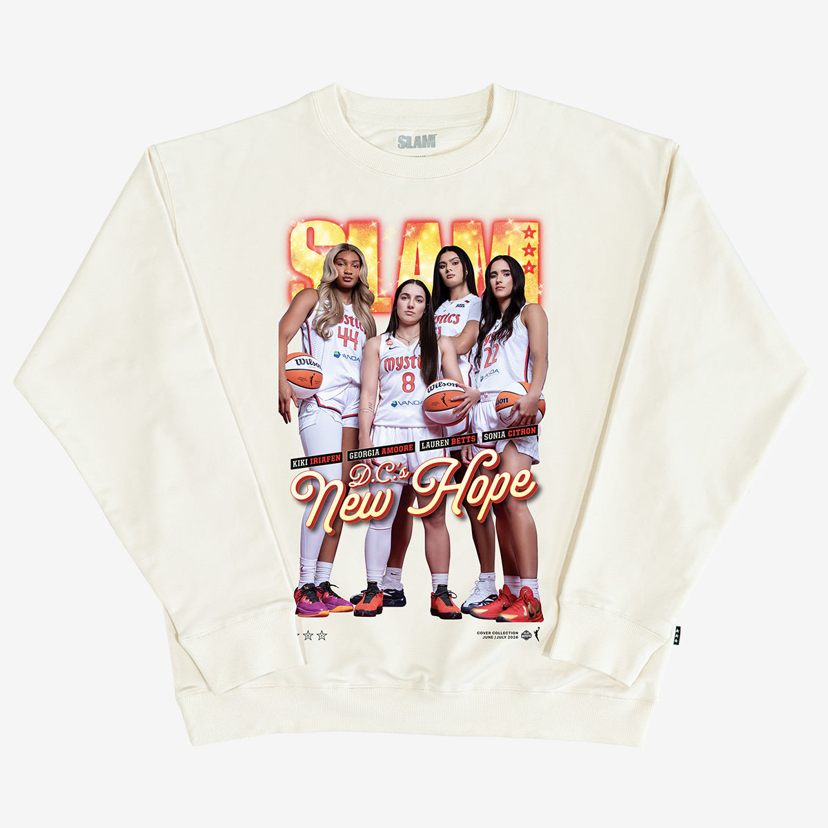 SLAM Cover Crewneck - Washington Mystics (SLAM 262)