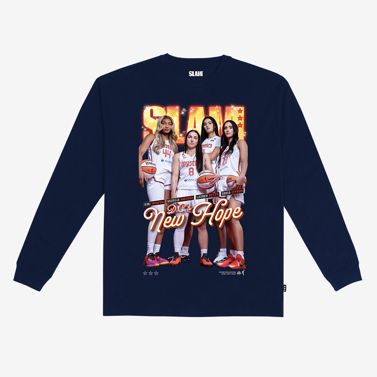SLAM Cover L/S Tee - Washington Mystics (SLAM 262)