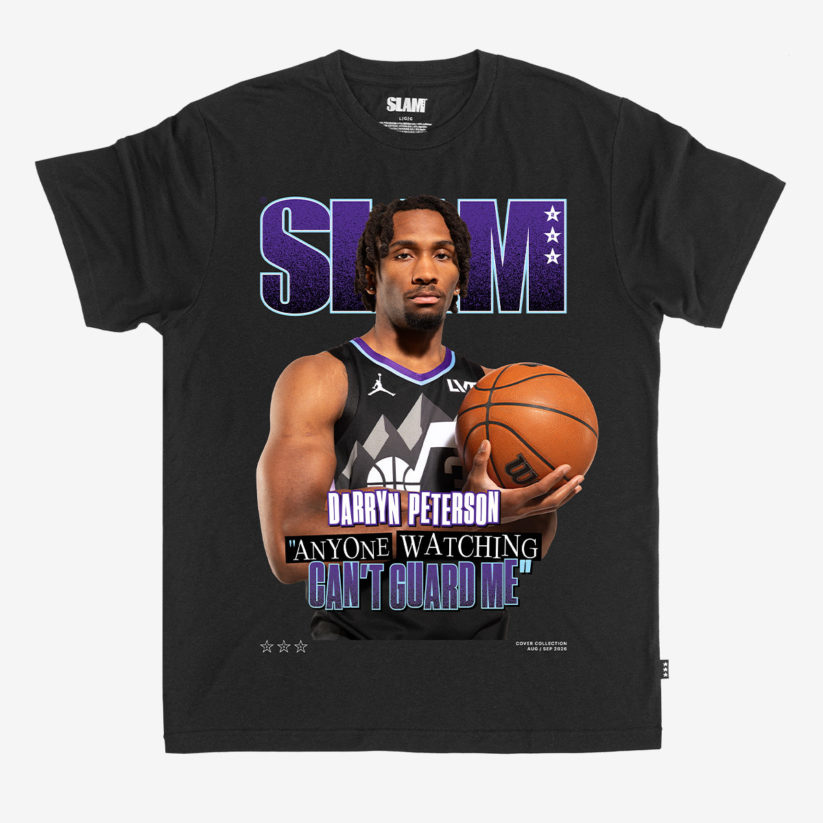 SLAM Heritage Cover Tee - Darryn Peterson (SLAM 263)
