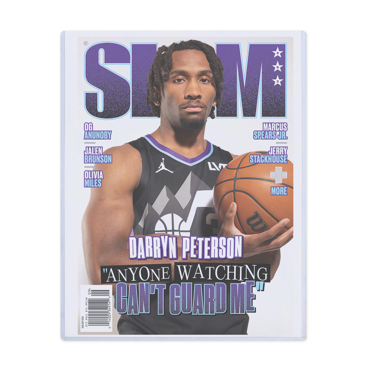 SLAM 263: Darryn Peterson Magazine (Cover 2 of 4)