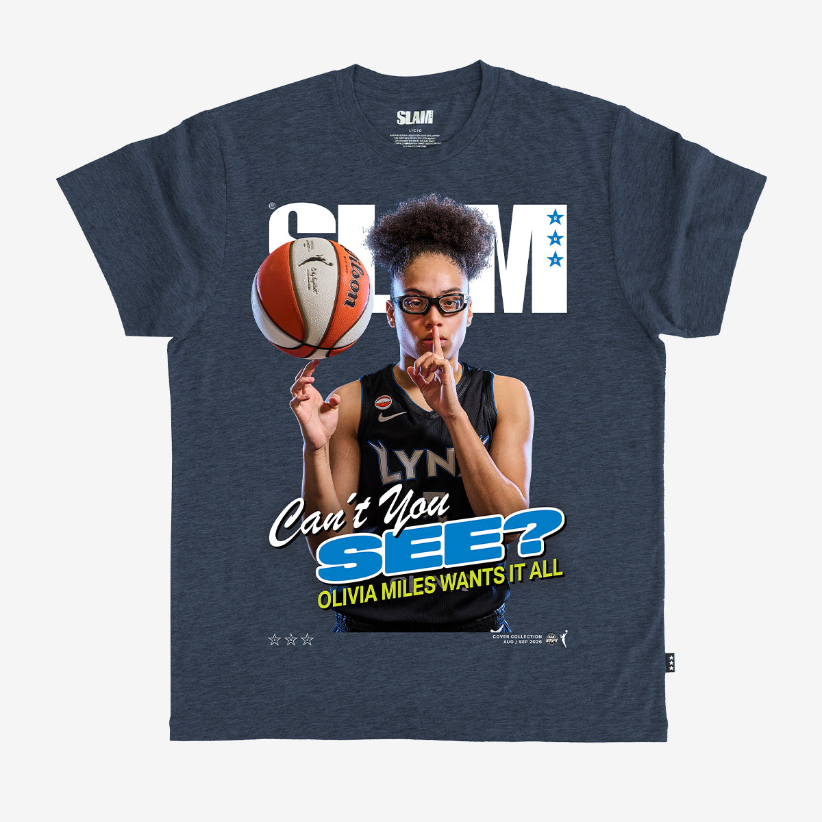 SLAM Heritage Cover Tee - Olivia Miles (SLAM 263)
