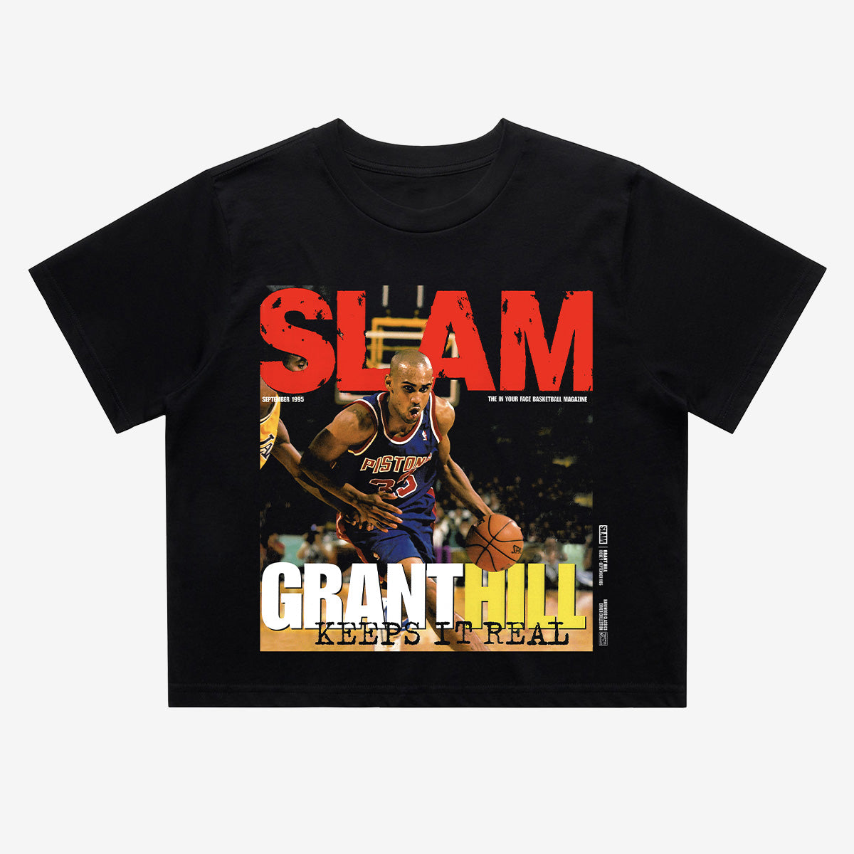 SLAM Hardwood Classics Crop Cover Tee - Grant Hill (SLAM 7)