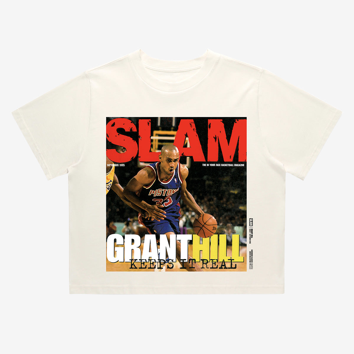 SLAM Hardwood Classics Crop Cover Tee - Grant Hill (SLAM 7)