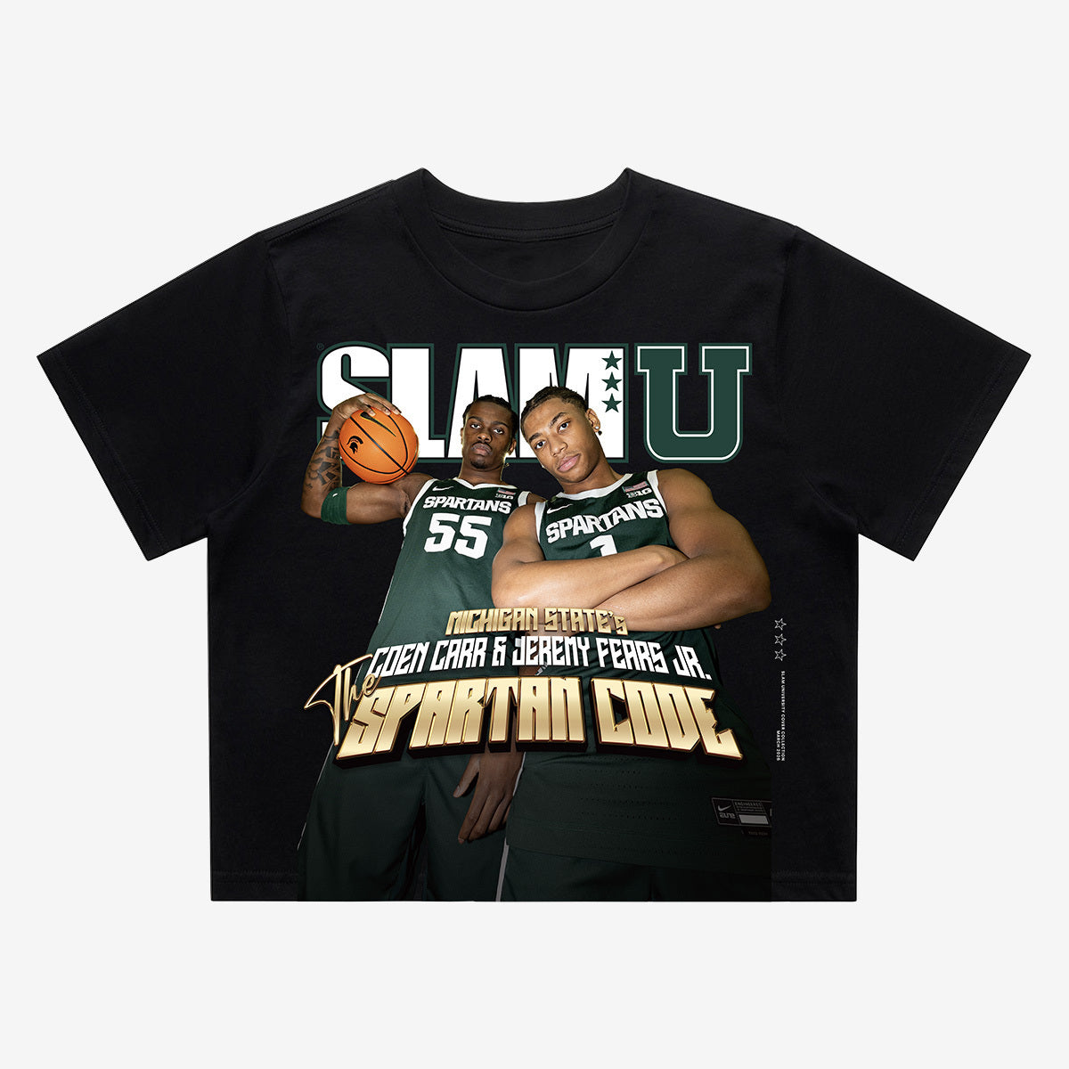SLAM Crop Cover Tee - Coen Carr + Jeremy Fears Jr. (SLAMU)