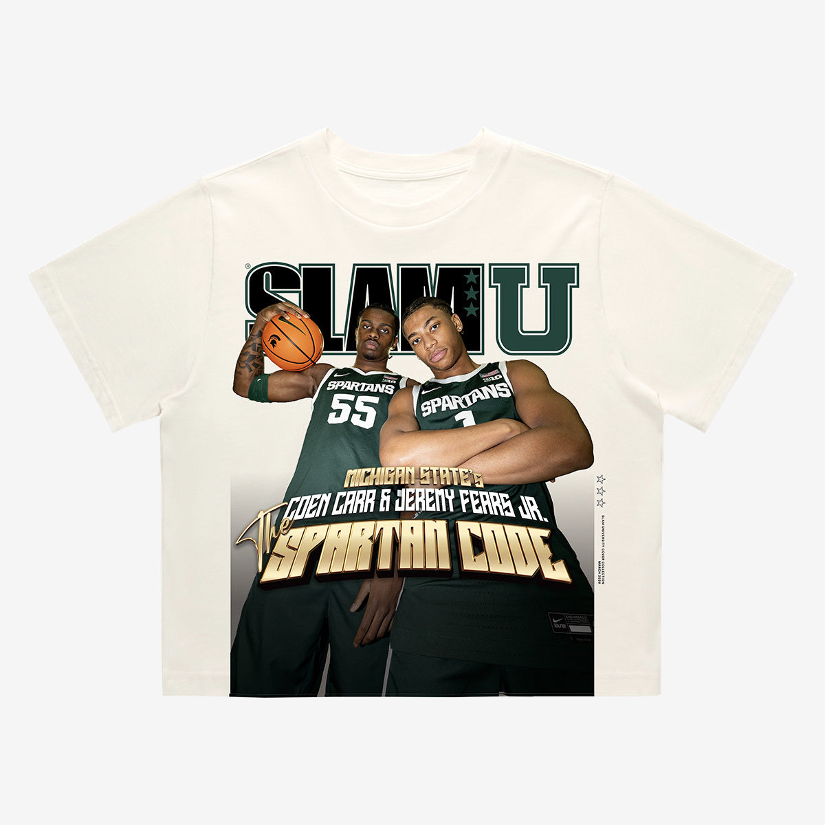 SLAM Crop Cover Tee - Coen Carr + Jeremy Fears Jr. (SLAMU)