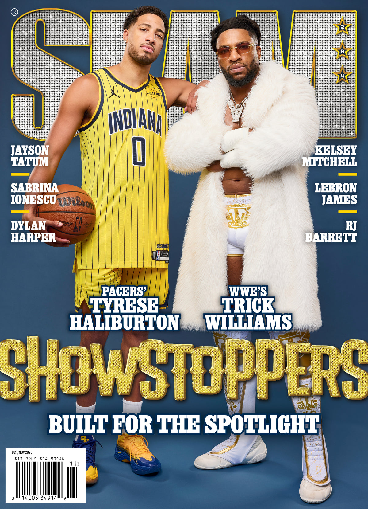 SLAM 264: Tyrese Haliburton + Trick Williams Magazine (Cover 4 of 5)