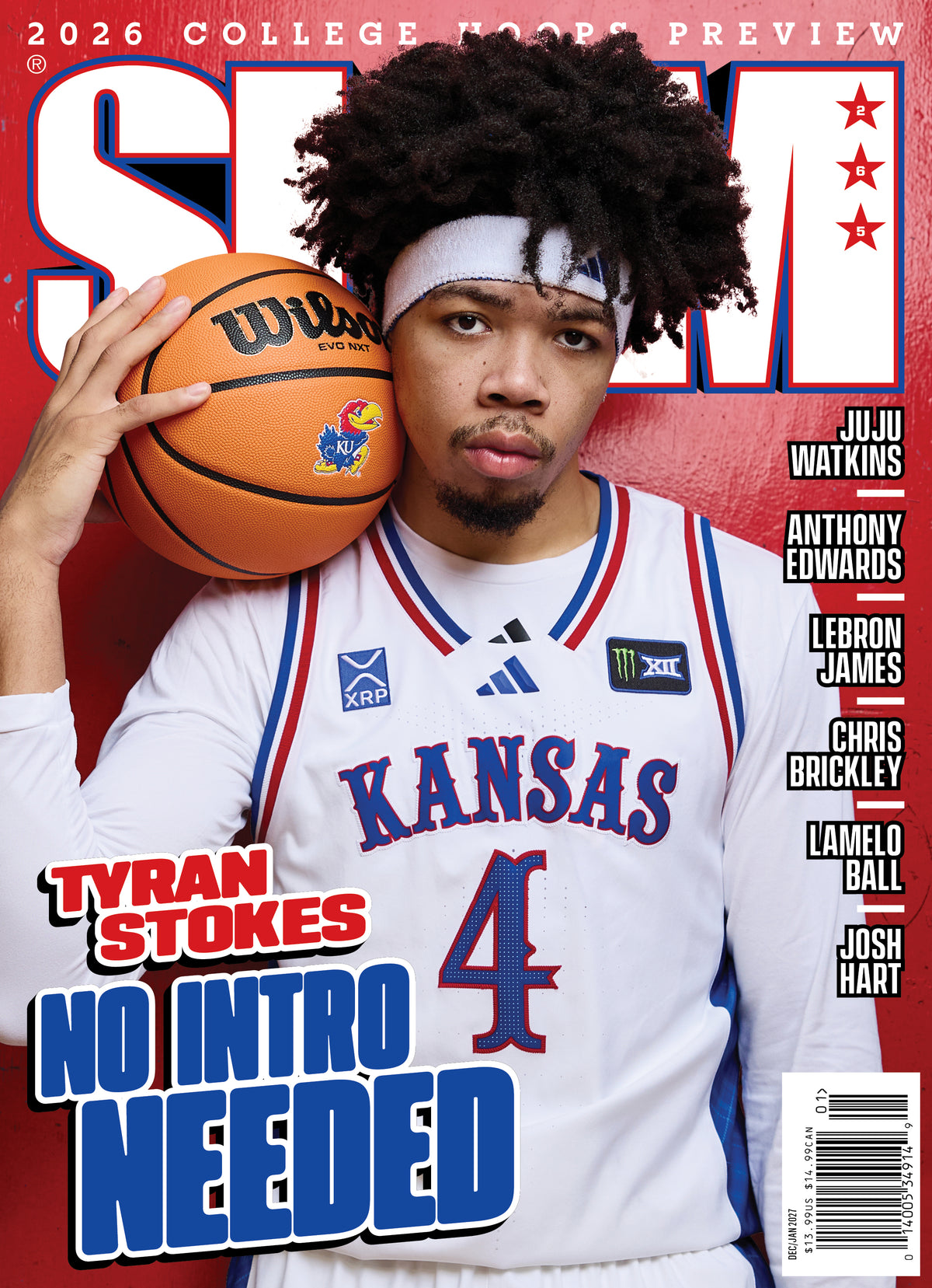 SLAM 265: Tyran Stokes Magazine (Cover 3 of 5)