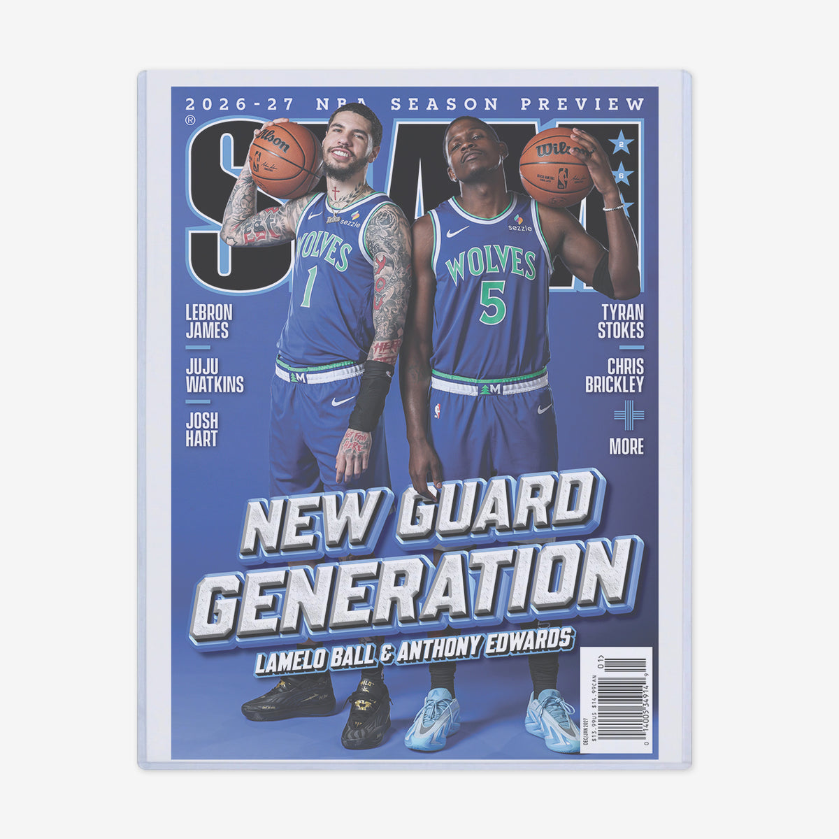 SLAM 265: Anthony Edwards + LaMelo Ball Magazine (Cover 2 of 5)