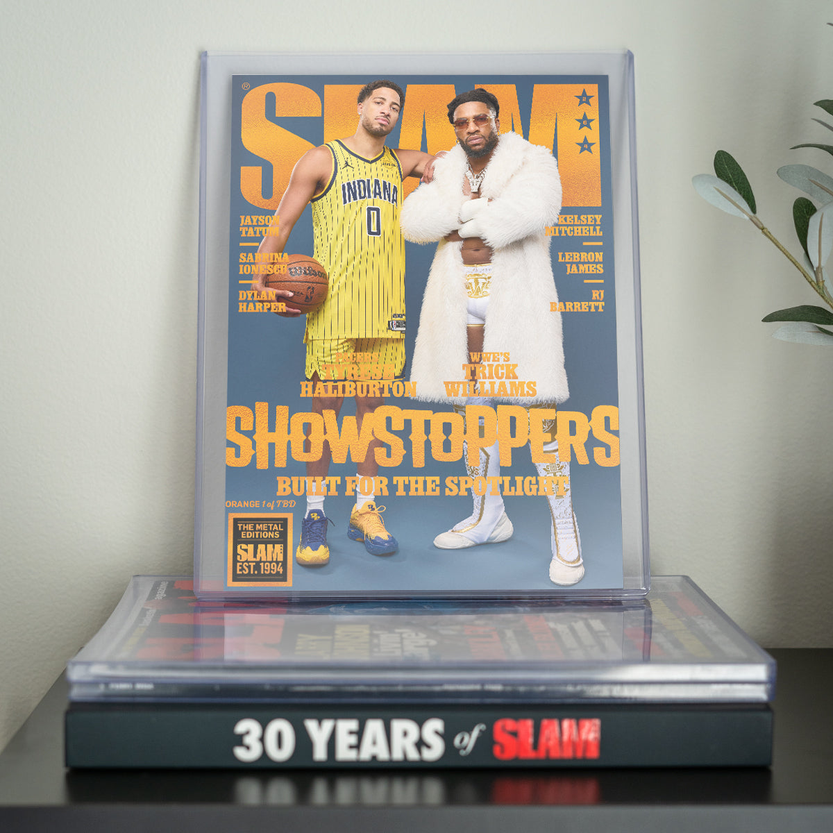 SLAM 264: Tyrese Haliburton + Trick Williams Magazine - Orange