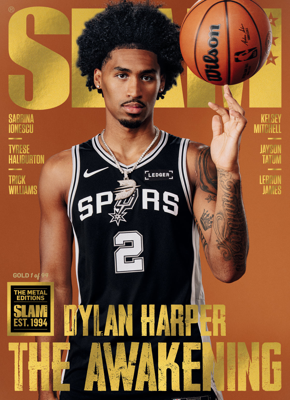 SLAM 264: Dylan Harper Magazine - Gold