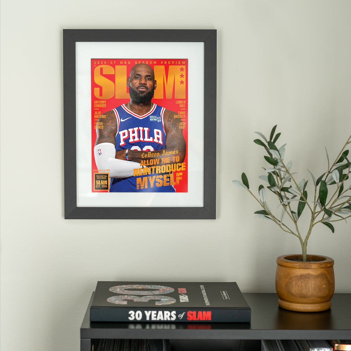 SLAM 265: LeBron James Magazine - Orange