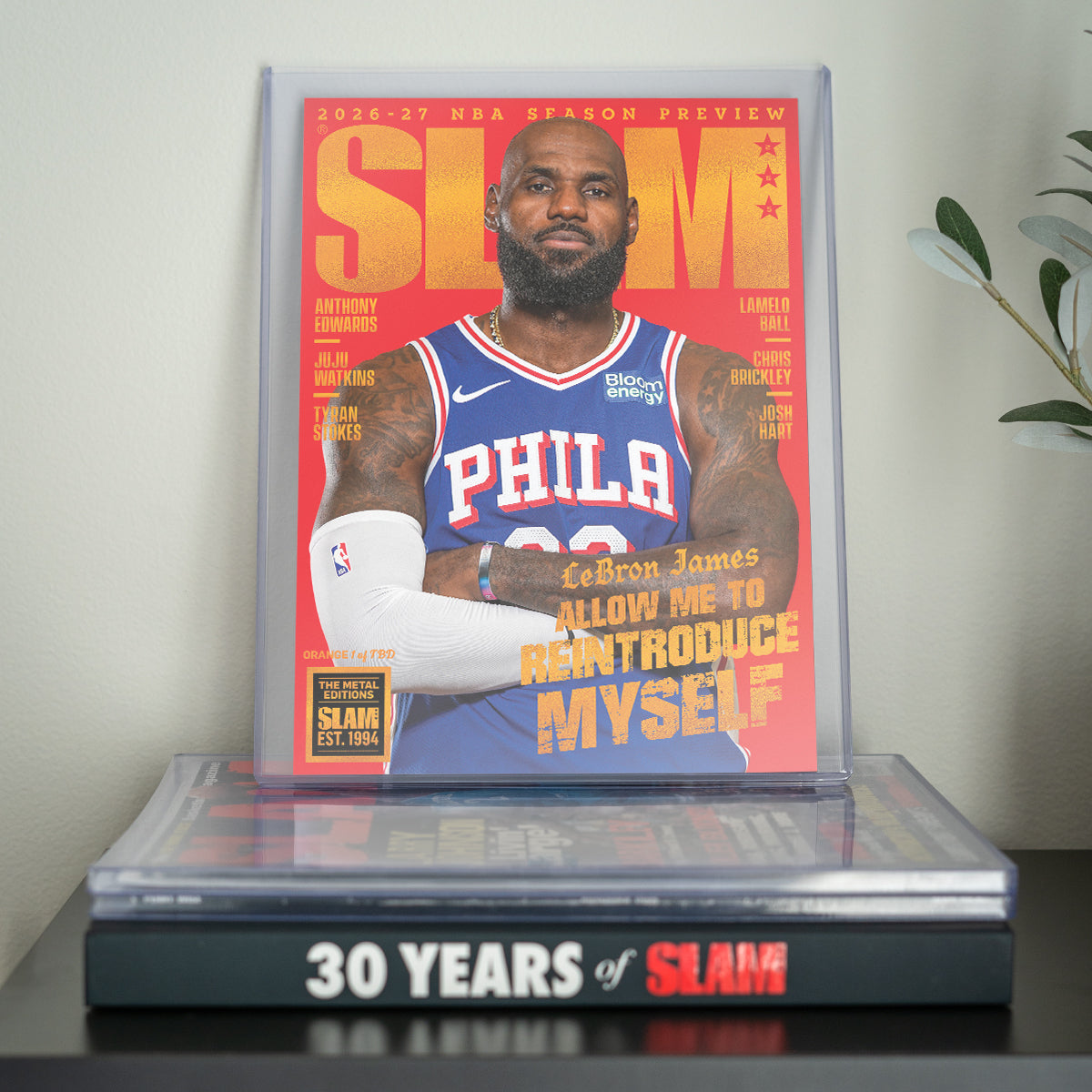 SLAM 265: LeBron James Magazine - Orange