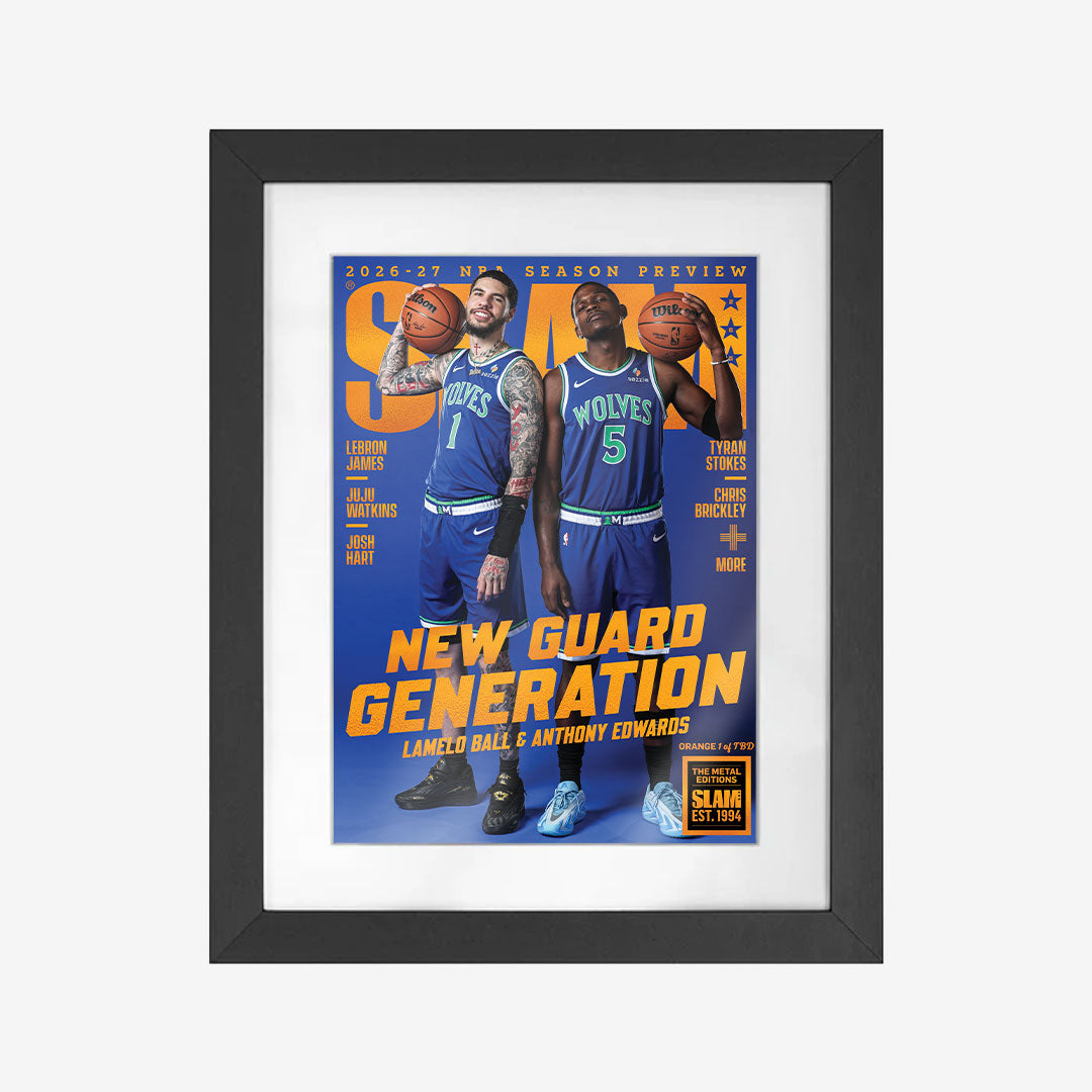 ORANGE METAL: SLAM 265: Anthony Edwards + LaMelo Ball Magazine (#D/TBD)