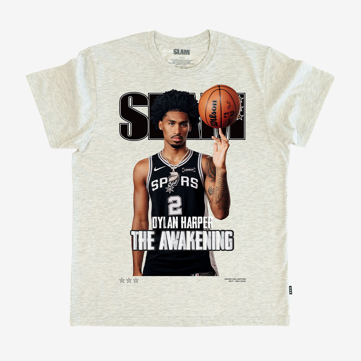 SLAM Heritage Cover Tee - Dylan Harper (SLAM 264)