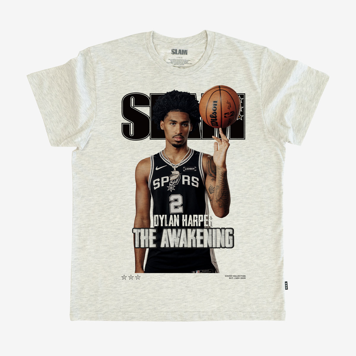 SLAM Heritage Cover Tee - Dylan Harper (SLAM 264)