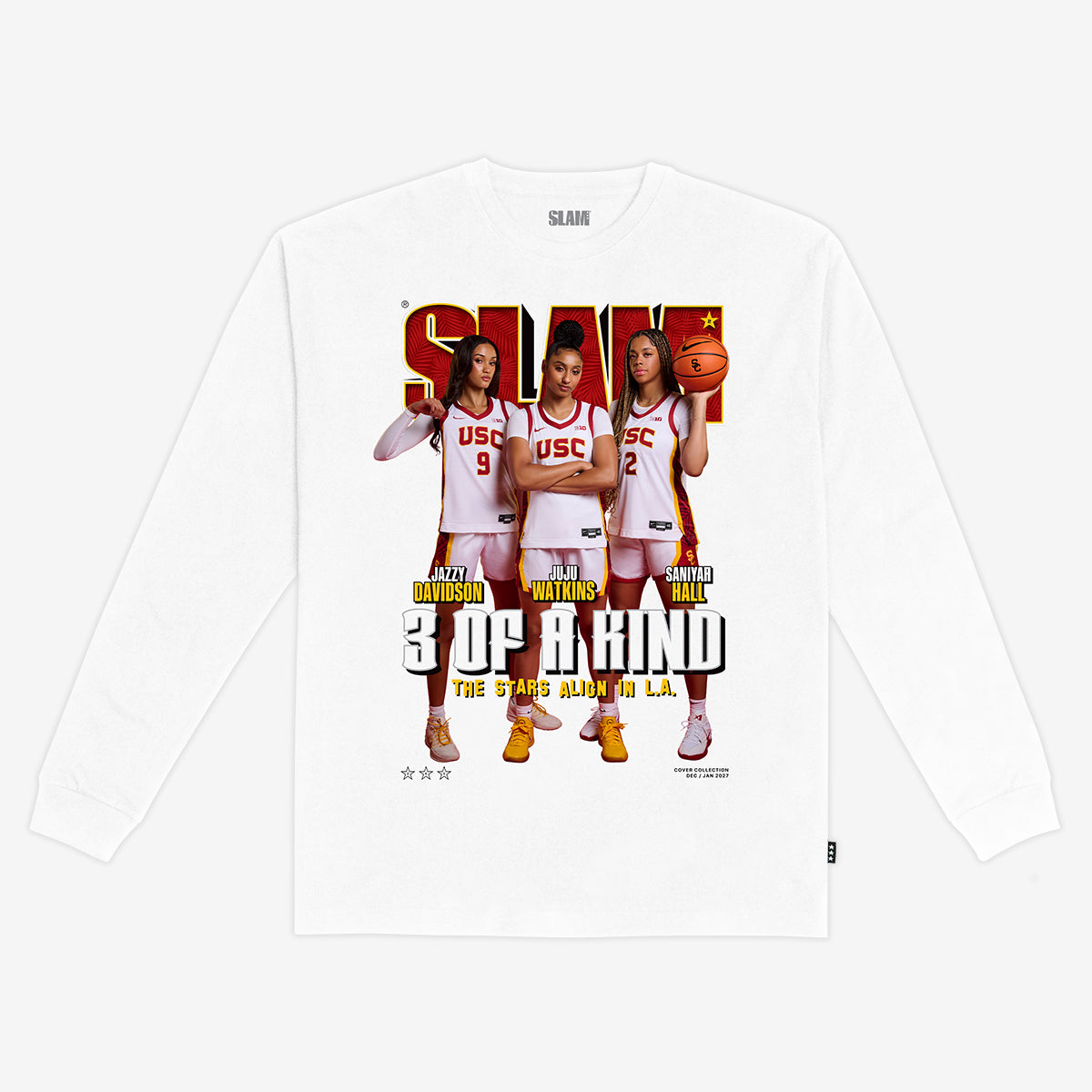 SLAM Cover L/S Tee - USC WBB (SLAM 265)