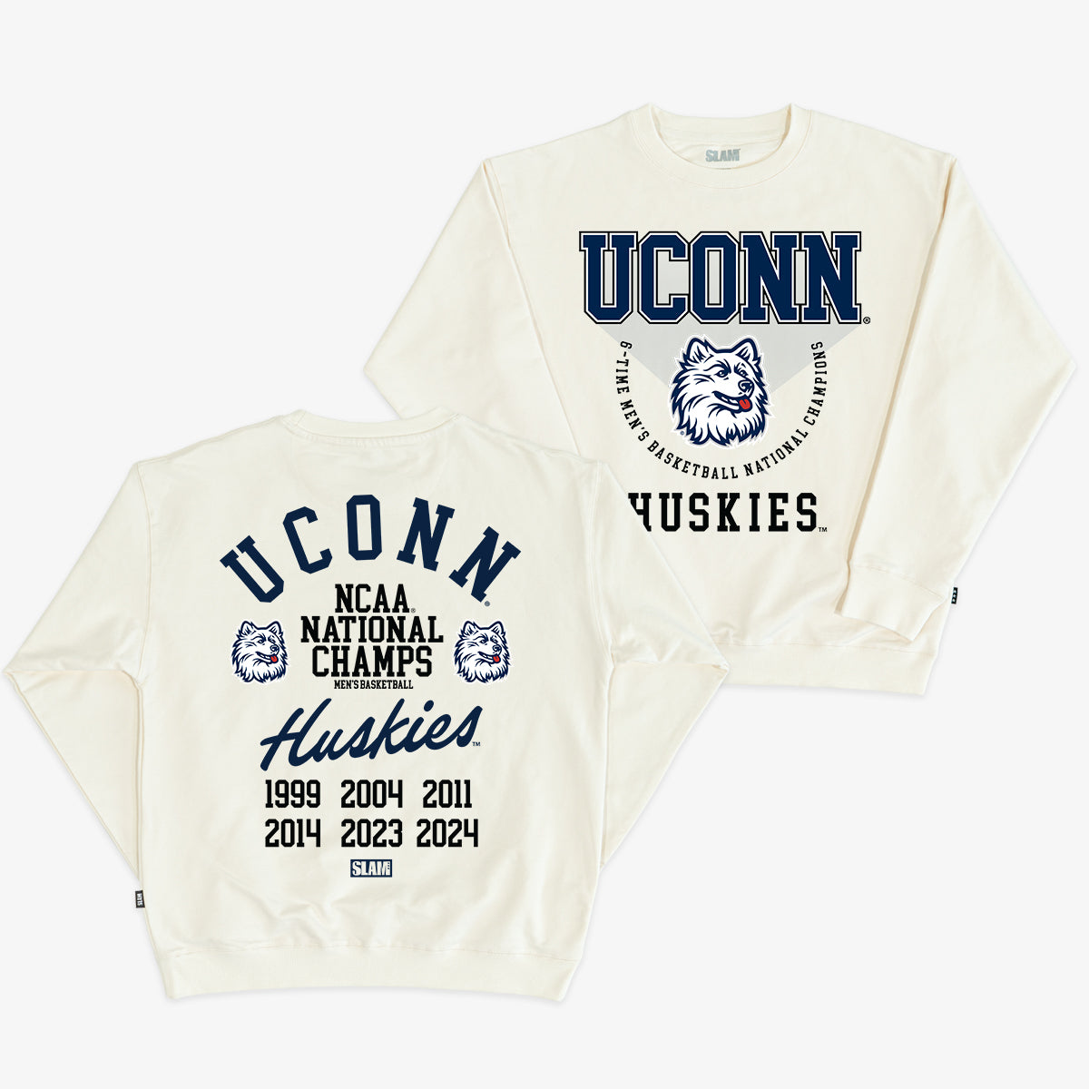 UCONN Banner Legacy Crewneck